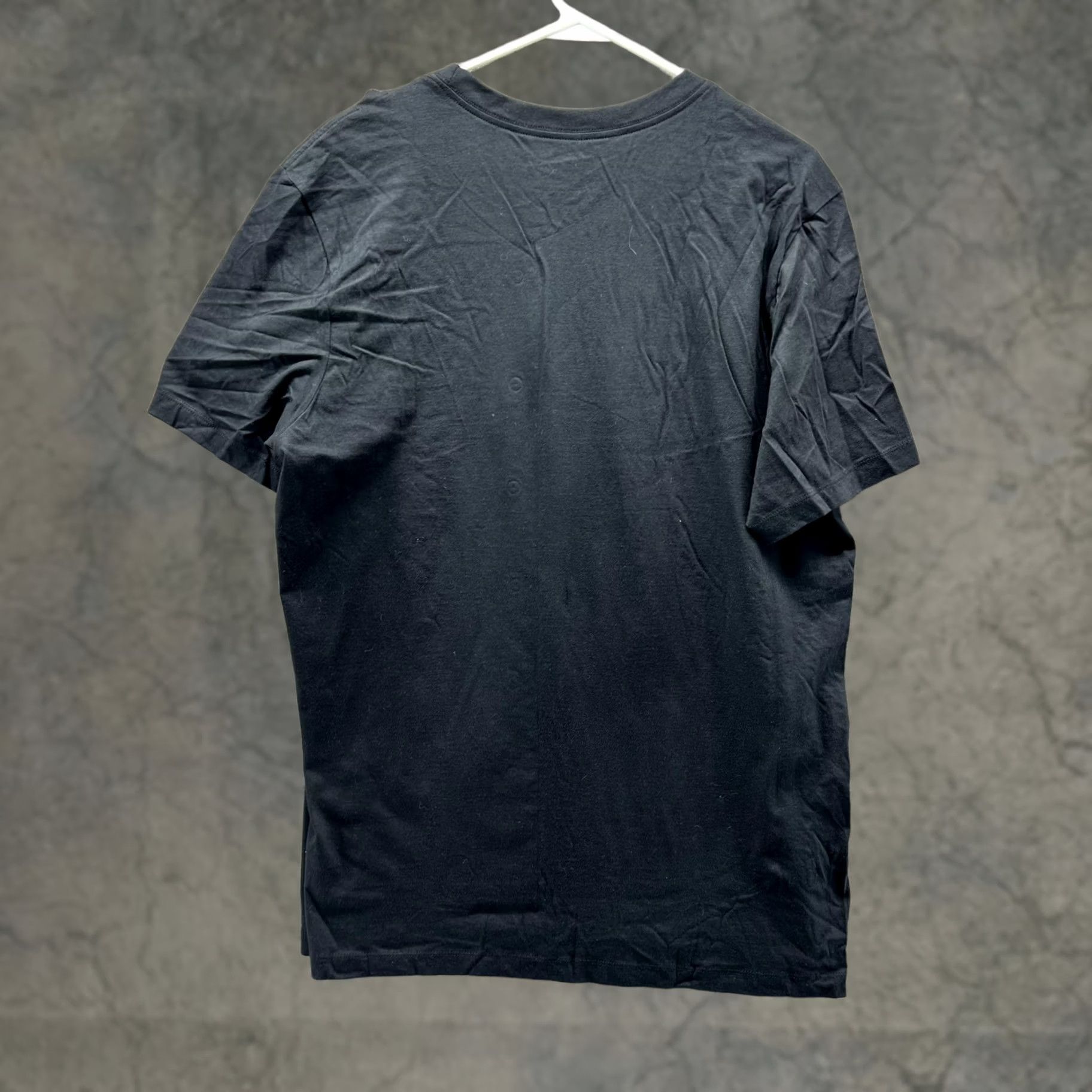 Nike Nike Shirt Mens L Black Just Do It Swoosh Logo Graphic Tee T-Shirt Athletic Size US L / EU 52-54 / 3 - 1 Thumbnail