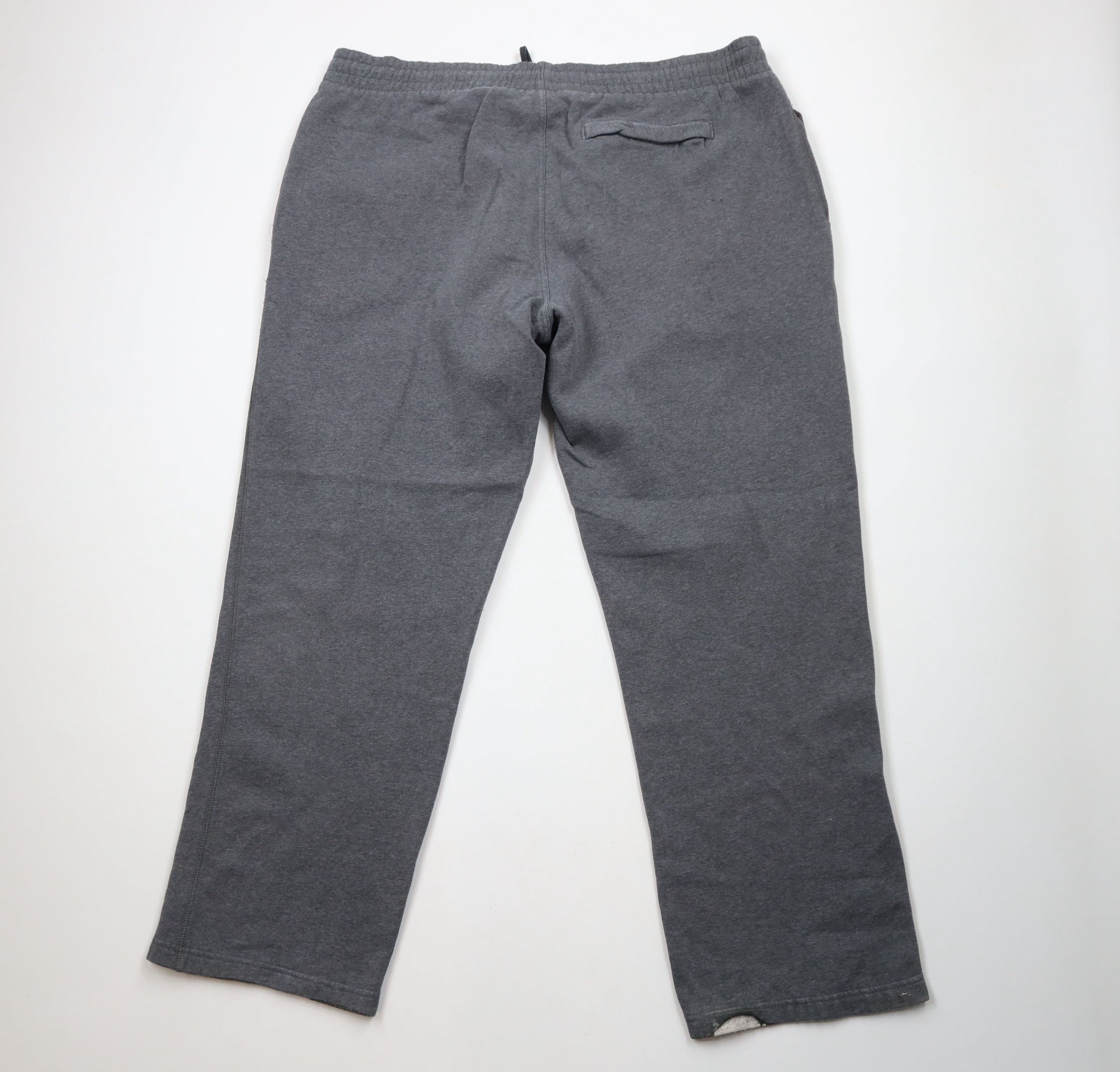 Nike × Vintage Vintage Nike Travis Scott Mini Swoosh Wide Leg Sweatpants Size US 40 / EU 56 - 10 Thumbnail