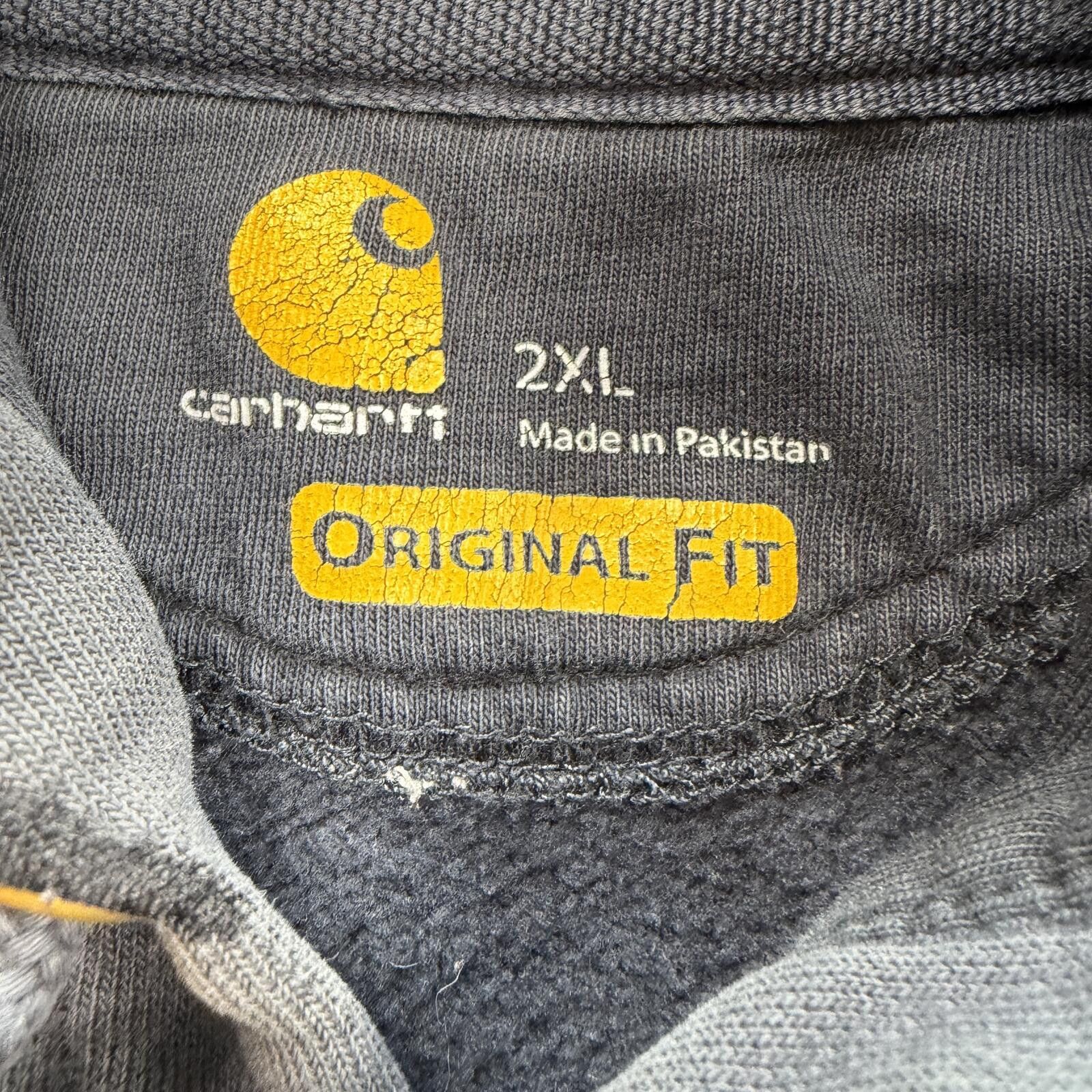Carhartt Carhartt Heavyweight Hoodie Mens 2XL Original Fit Sweatshirt Size US XXL / EU 58 / 5 - 4 Thumbnail