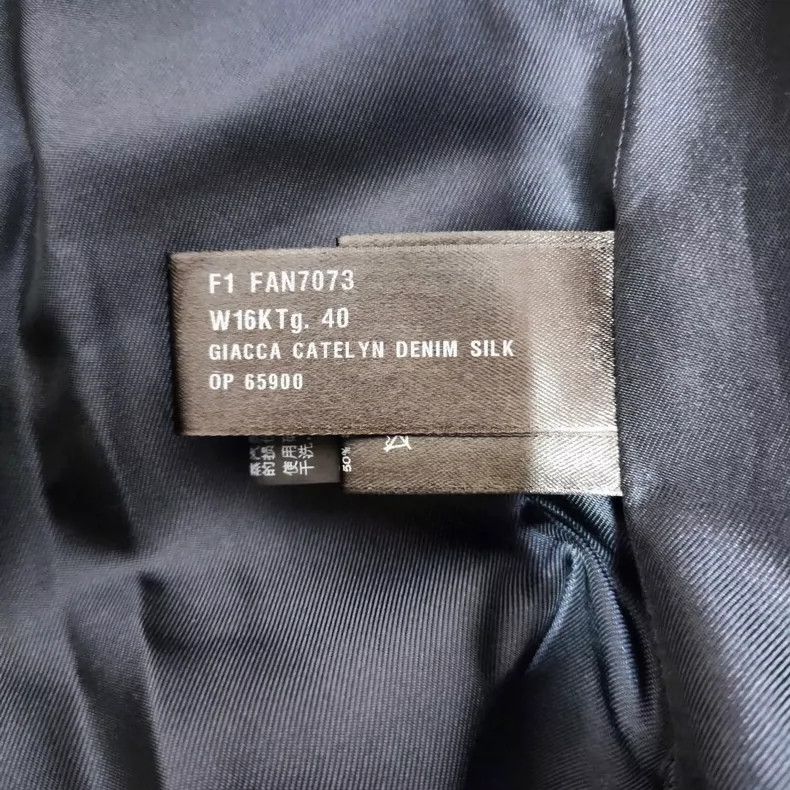 Loro Piana LORO PIANA Blue denim jacket in size 40 Size XS / US 0-2 / IT 36-38 - 4 Thumbnail