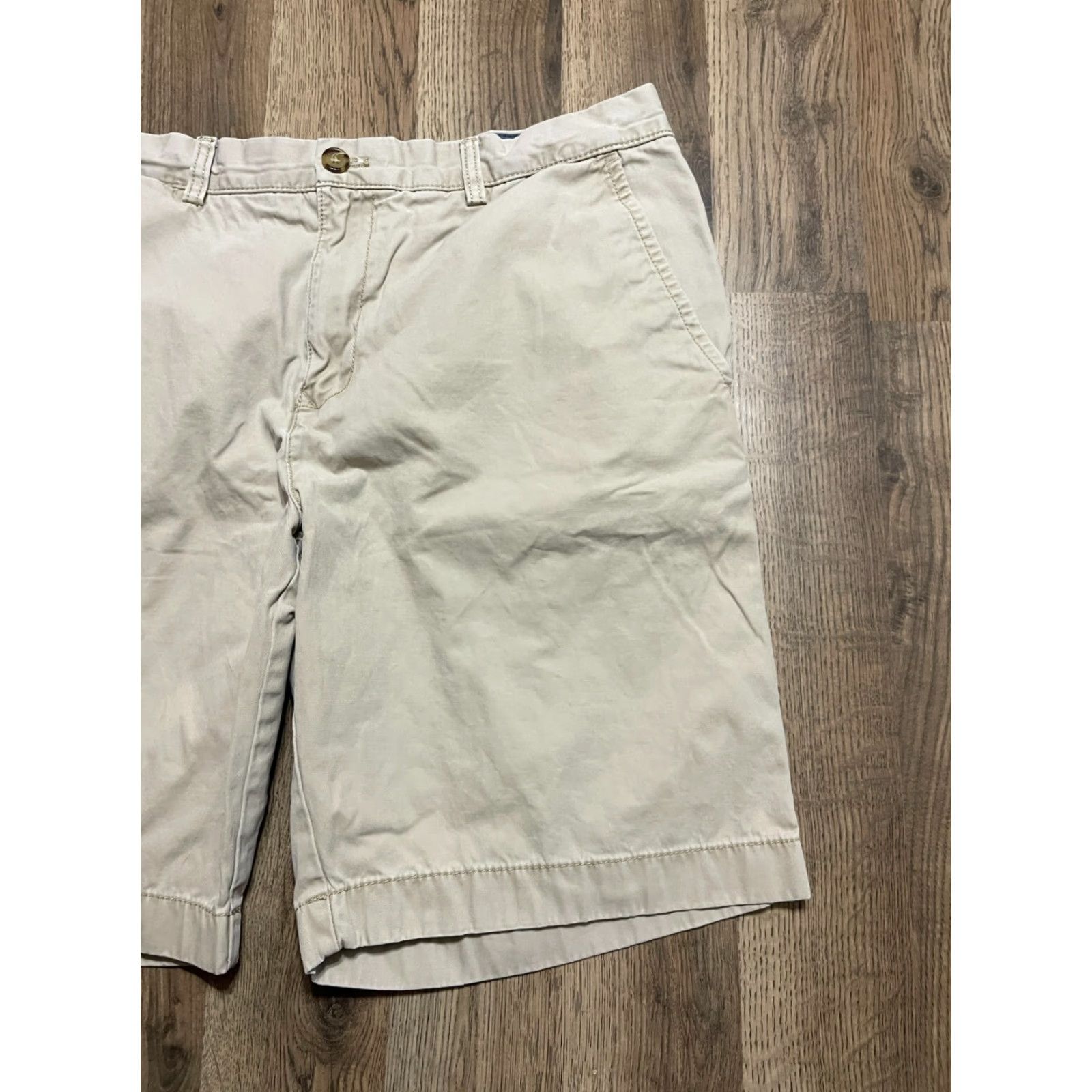 Tommy Hilfiger Tommy Hilfiger Shorts Mens Cargo Size 36 Brown Regular Inseam 10in Size US 36 / EU 52 - 4 Thumbnail