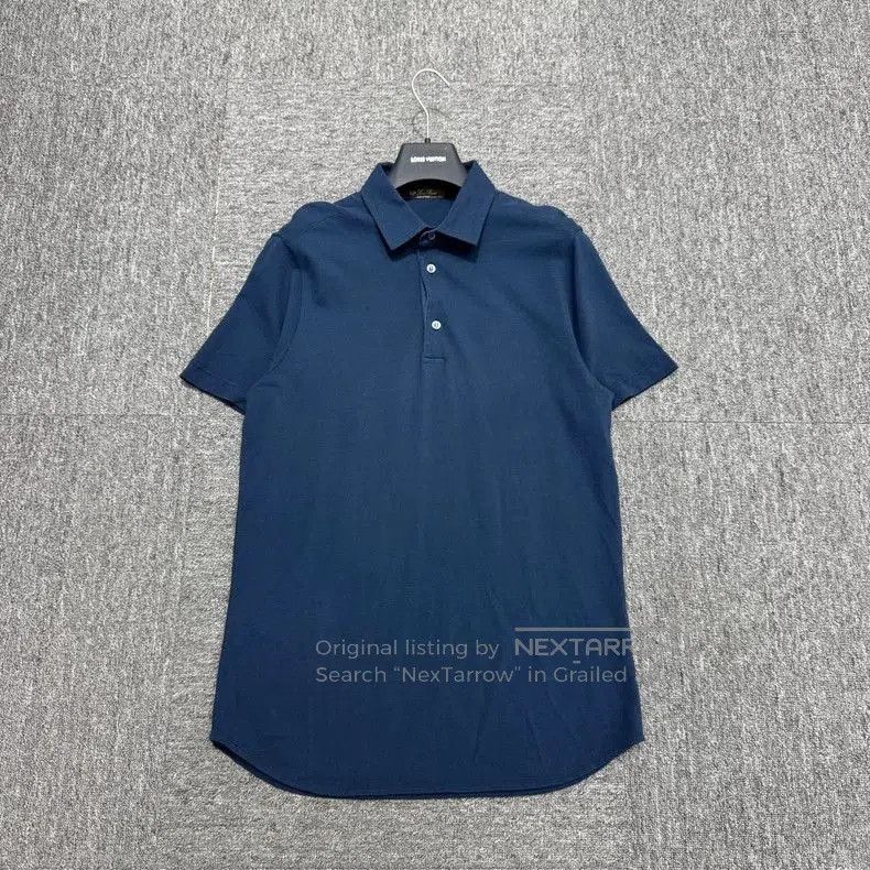 Loro Piana Loro Piana Solid Short Sleeve Polo. Size US XS / EU 42 / 0 - 1 Thumbnail