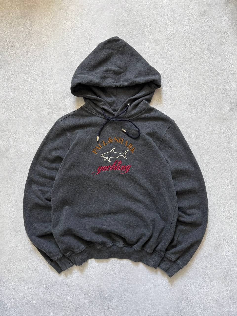 Paul & Shark Paul Shark Gray Hoodie Big Logo Size US S / EU 44-46 / 1 - 1 Thumbnail