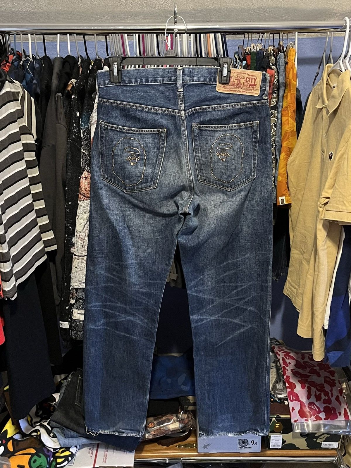 Bape Bape Ape Head Jeans Size US 32 / EU 48 - 1 Thumbnail