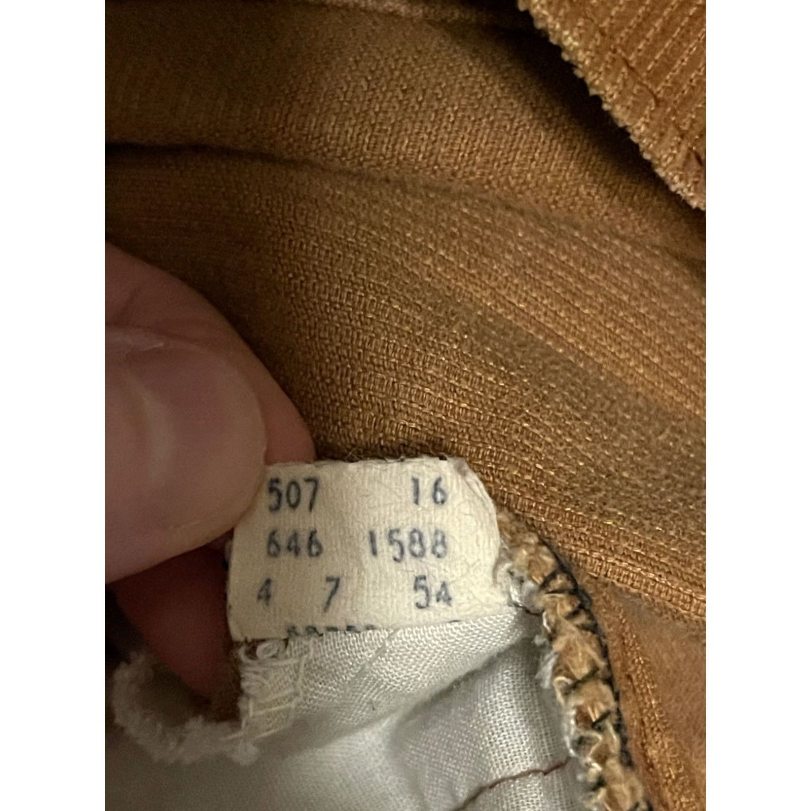 Levi's VINTAGE Levi's 507 Pants Brown Beige Corduroy Chino Bootcut Adult 38 31 80s Mens Size US 38 / EU 54 - 6 Thumbnail