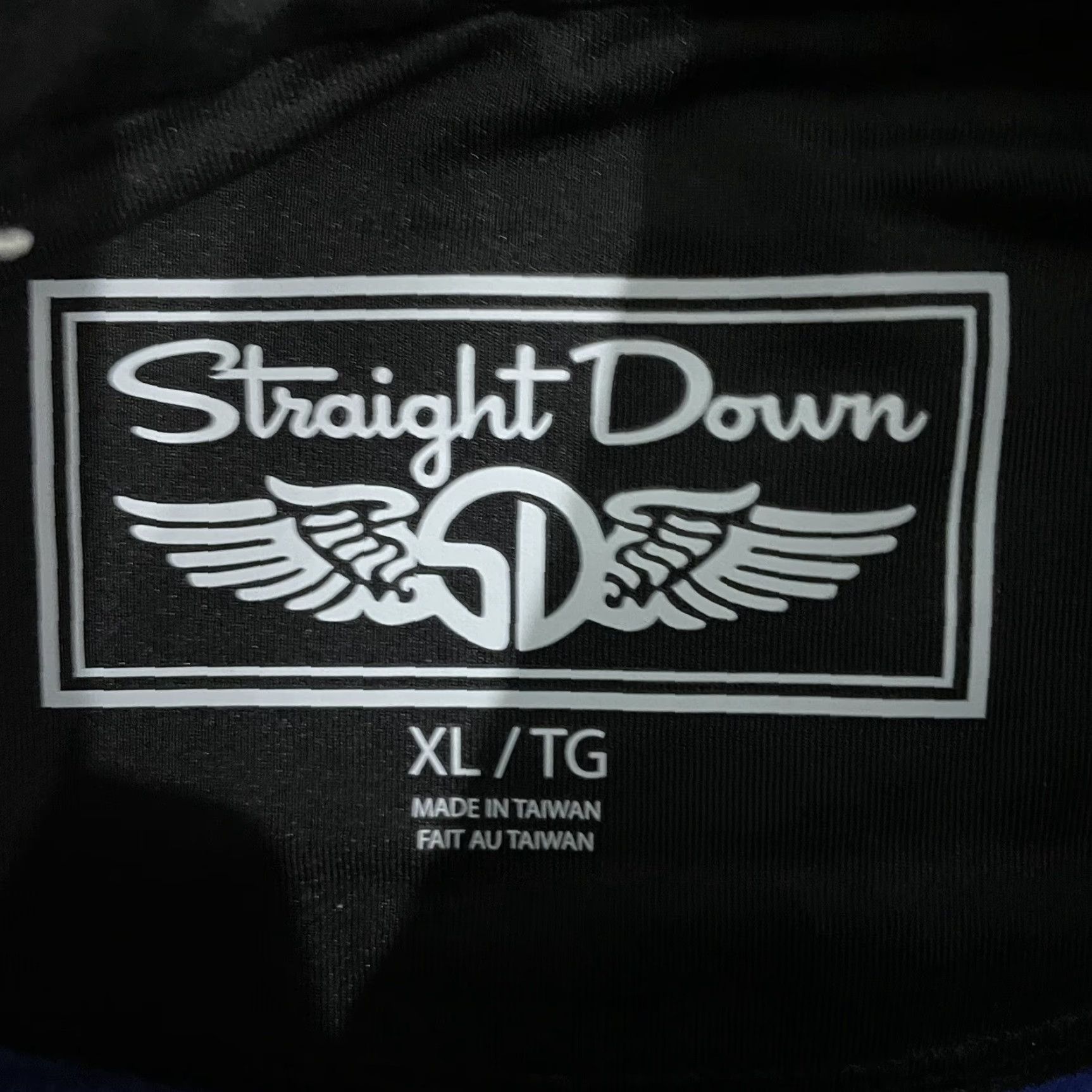Vintage Straight Down Blue half-zip fleece pullover Jacket XL Mens Blue Size US XL / EU 56 / 4 - 4 Thumbnail
