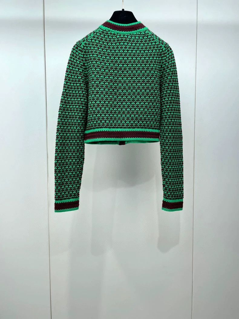 Chanel Chanel Knitted Cardigan with Colorful Details -2505 Size US S / EU 44-46 / 1 - 2 Thumbnail