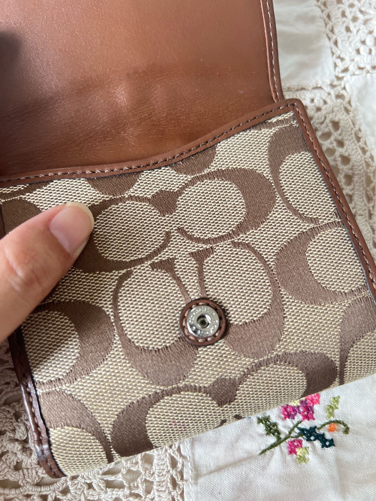 Coach vintage wallet coach trifold Size ONE SIZE - 3 Thumbnail