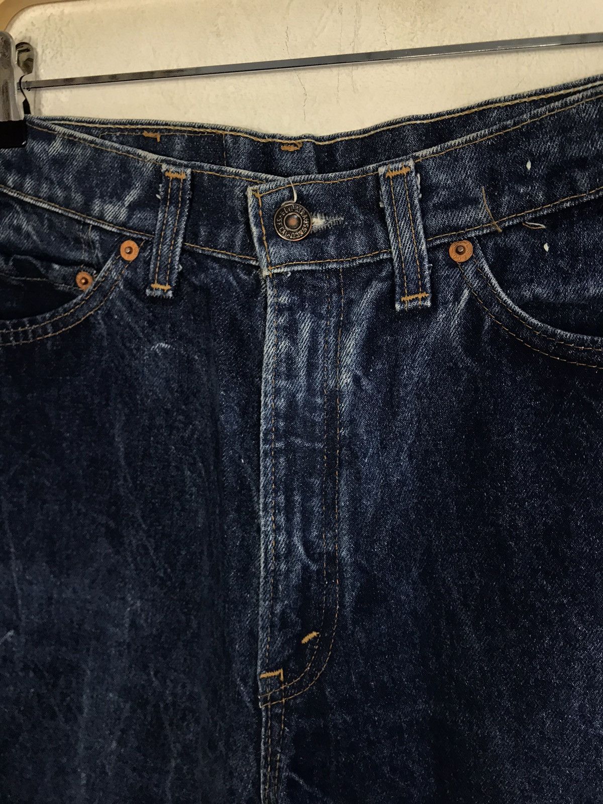 Levi's Vintage Clothing Levi's Strauss 80s 505 26505-0217 Talon Zip Denim Jeans Size 27" / US 4 / IT 40 - 5 Thumbnail
