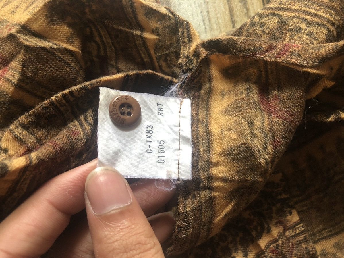 Art Comes First × Burberry Vintage burberrys striped baroque multicolour B/D shirt Size US M / EU 48-50 / 2 - 8 Thumbnail