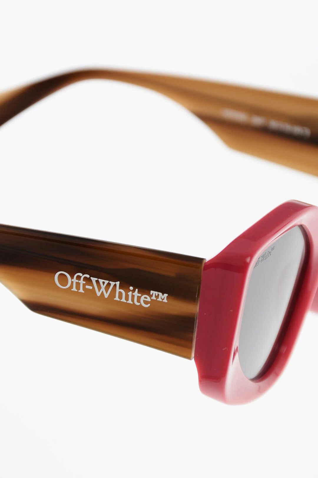 Off-White og1mm0426 Size:OS/Oversize Butterfly Sunglasses Brown & Pink Size ONE SIZE - 4 Thumbnail
