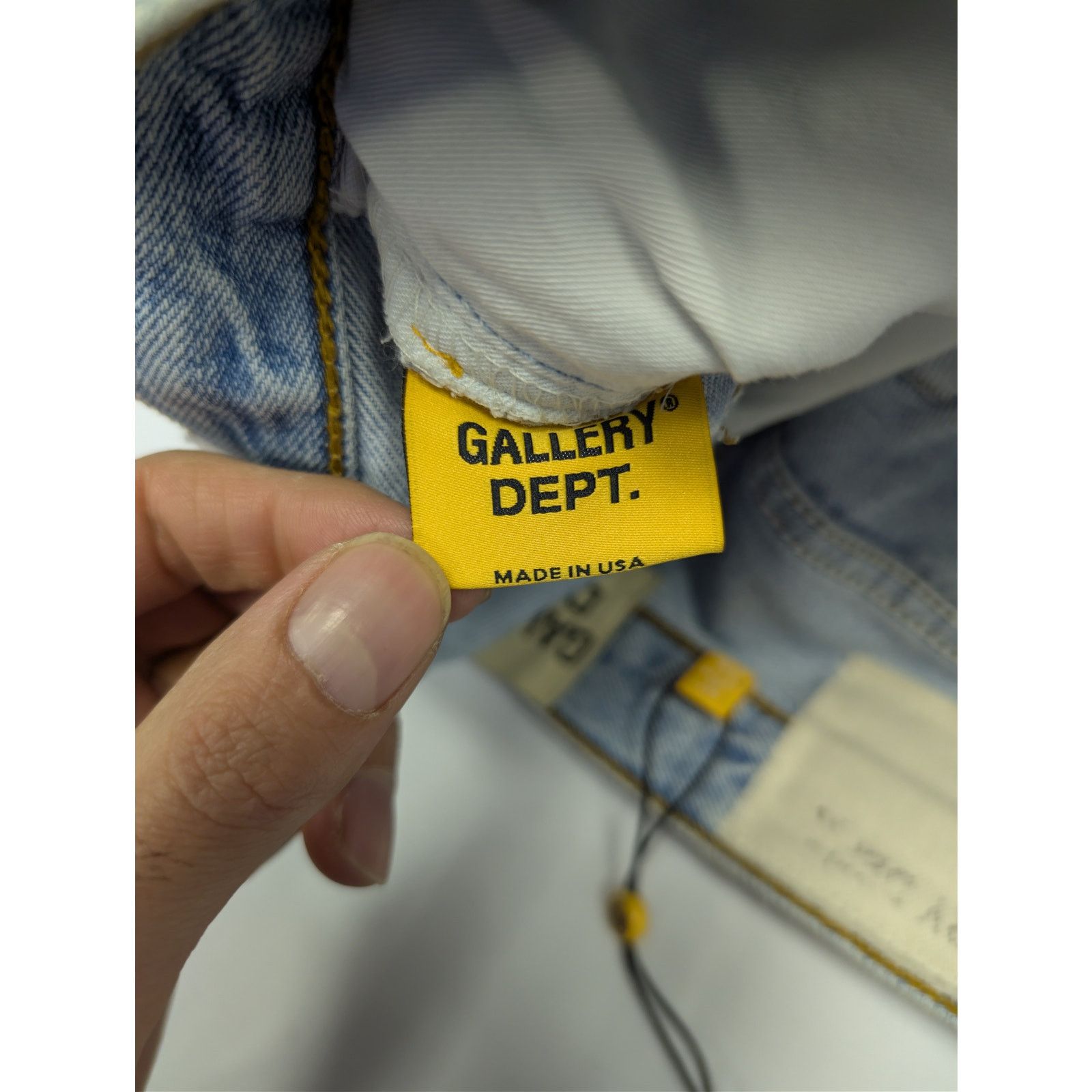 Gallery Dept. o1rshd1 5001 Denim Jeans in Indigo Blue Size US 29 - 19 Thumbnail