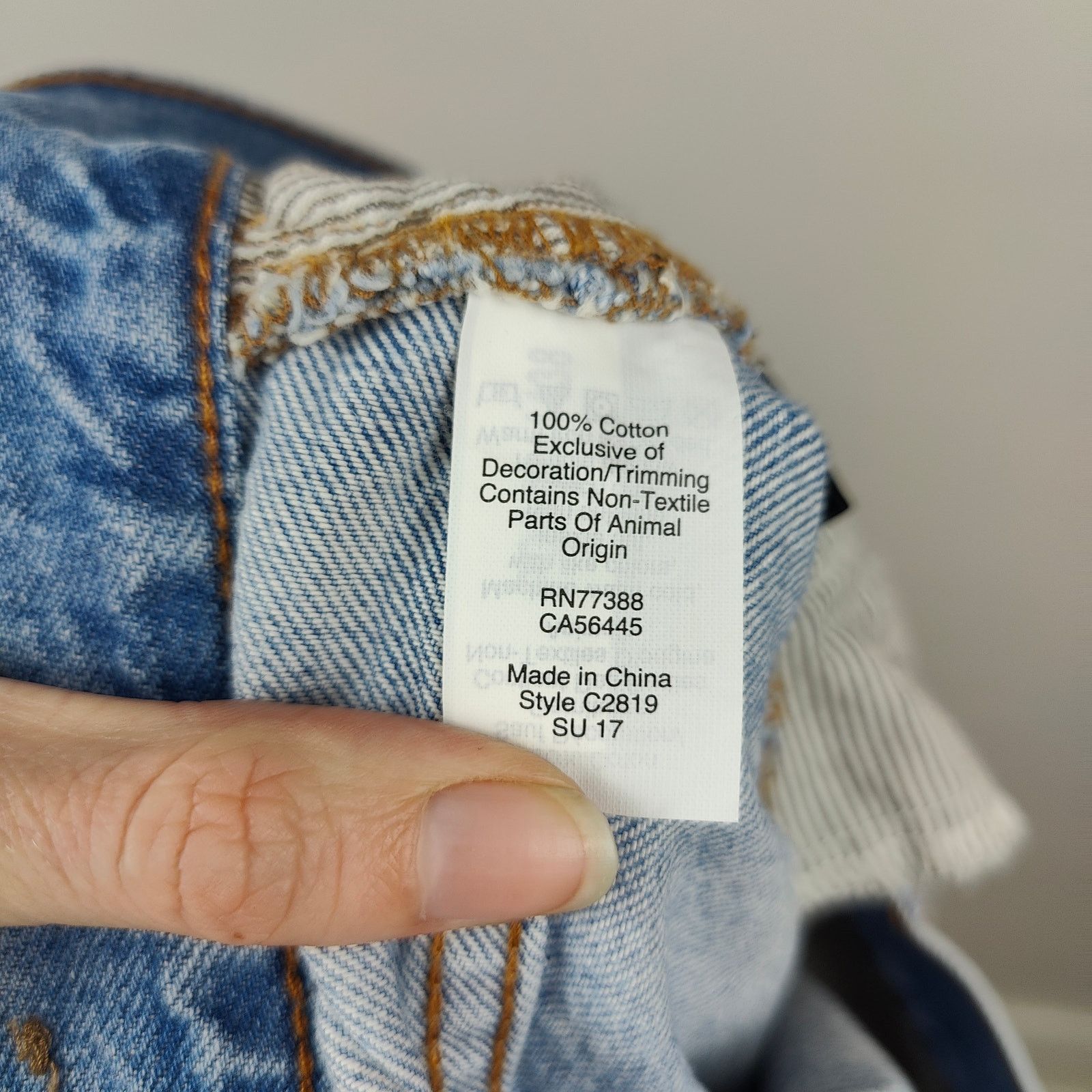 Madewell Madewell The Perfect Summer Jeans Womens 29 Light Wash Size 29" - 8 Thumbnail