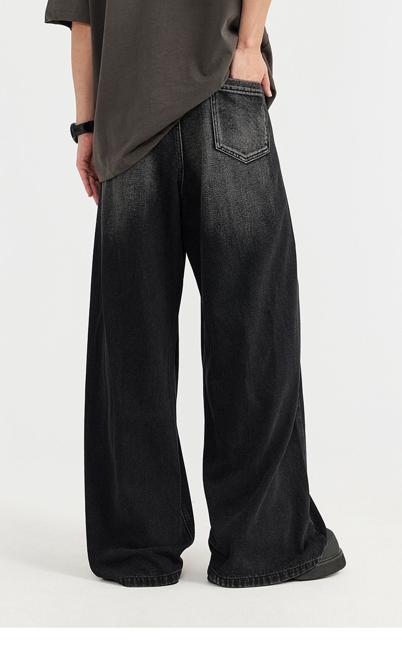 Jean × Vintage Trendy High Street Distressed Baggy Jeans Size US 37 - 6 Thumbnail