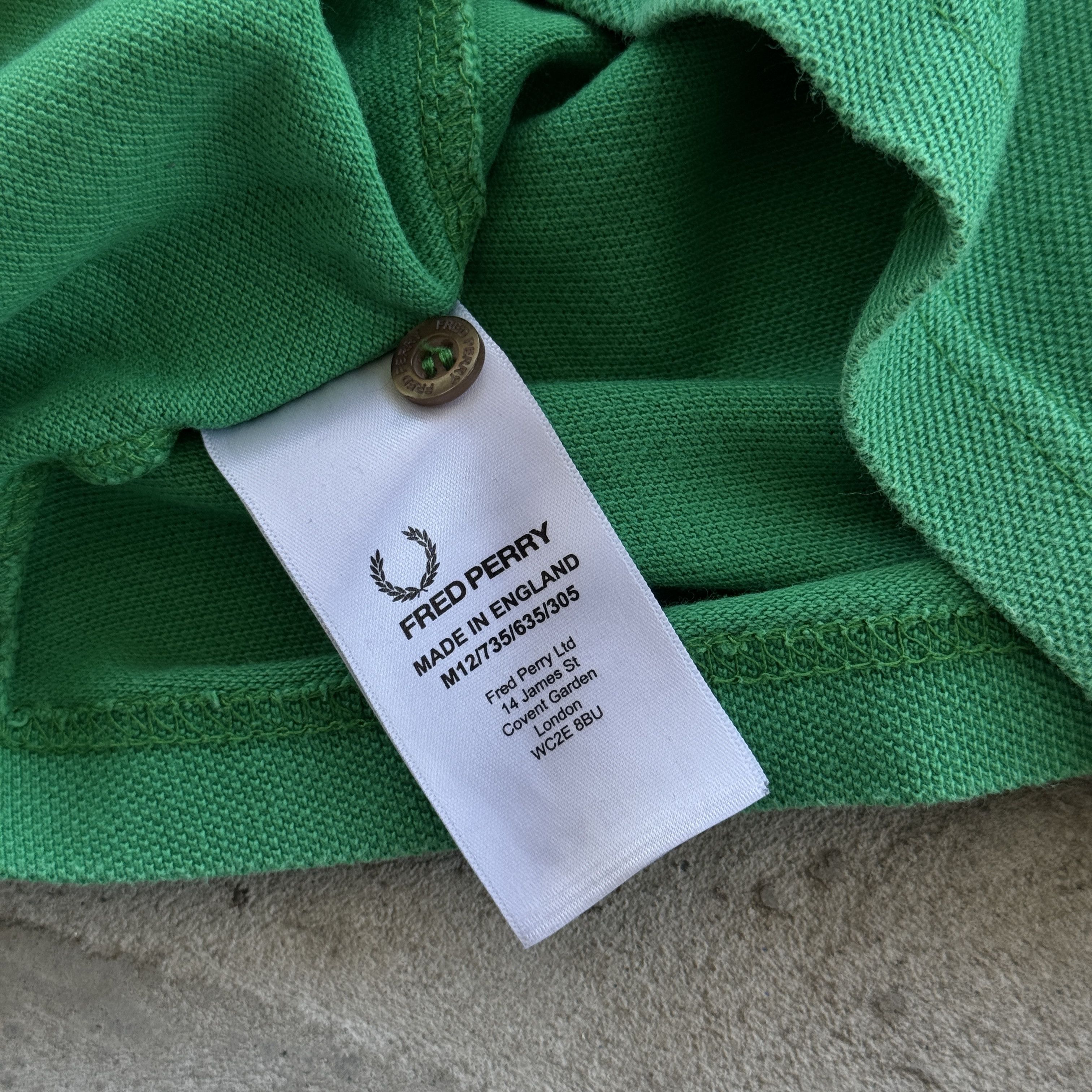 Fred Perry Vintage Fred Perry Made In England Green Polo Shirt Size 40 Size US M / EU 48-50 / 2 - 7 Thumbnail