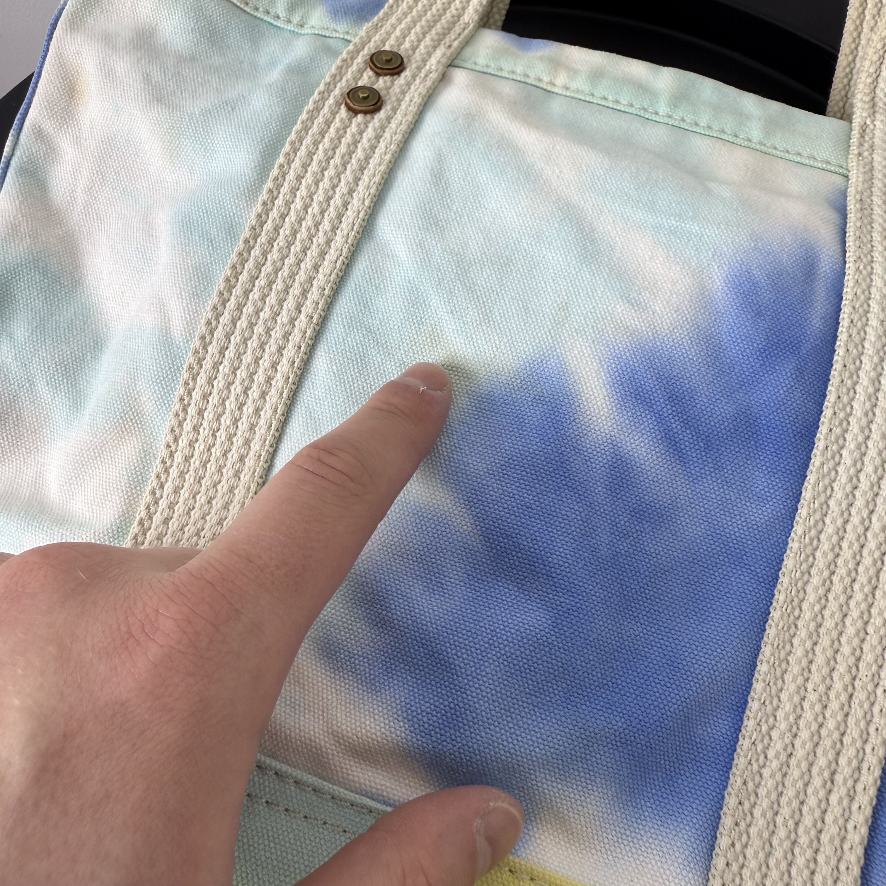 Polo Ralph Lauren Vintage Polo Ralph Lauren 90s Tie-Dye Shoulder Tote Bag Size ONE SIZE - 9 Thumbnail