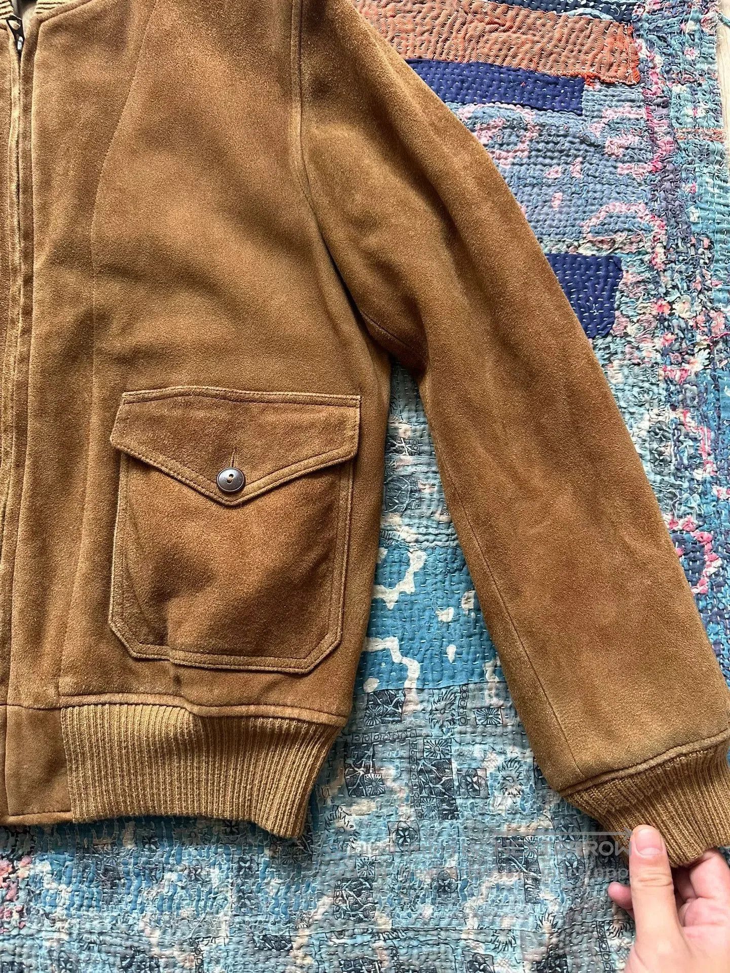 RRL Ralph Lauren rrl deer skin leather jacket size M. Size US M / EU 48-50 / 2 - 4 Thumbnail