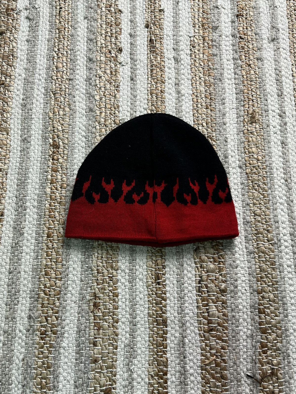 Japanese Brand × Vintage Vintage flames beanie Size ONE SIZE - 3 Thumbnail