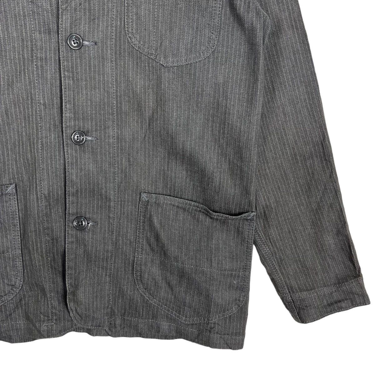 Issey Miyake 🔥 BLUE LABEL UNITED ARROWS HBT HIKORY STRIPE CHORE JACKET Size US M / EU 48-50 / 2 - 5 Thumbnail