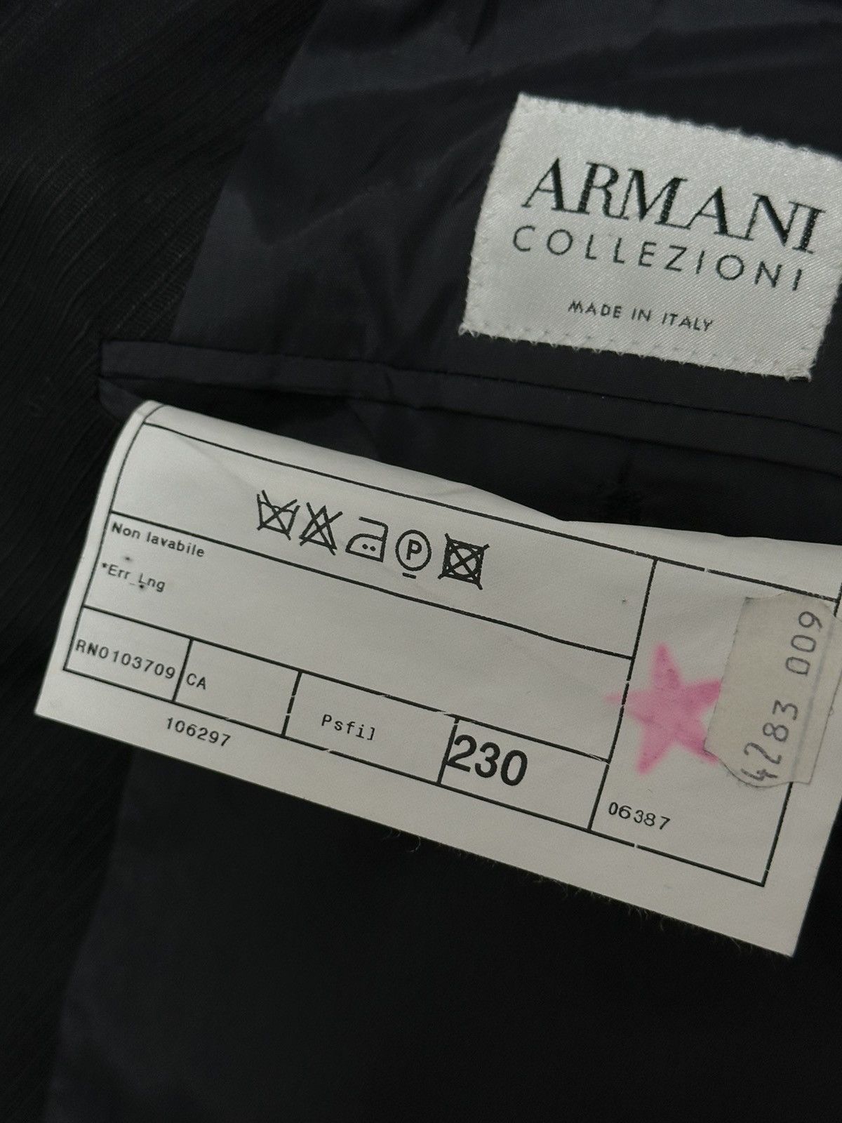 Armani Collezioni Armani Collezioni Blazer Jacket Size L Made in Italy Size 42L - 9 Thumbnail