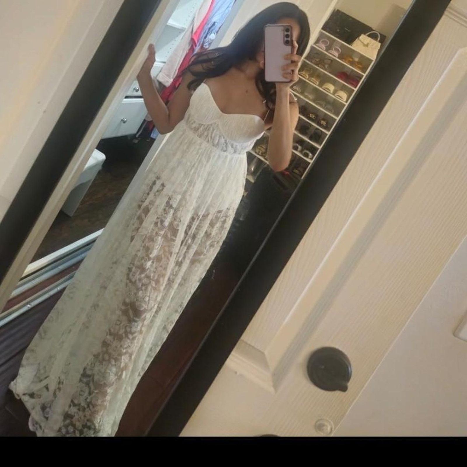 For Love & Lemons For Love & Lemons Lorena Maxi Dress Size S Size S / US 4 / IT 40 - 8 Thumbnail