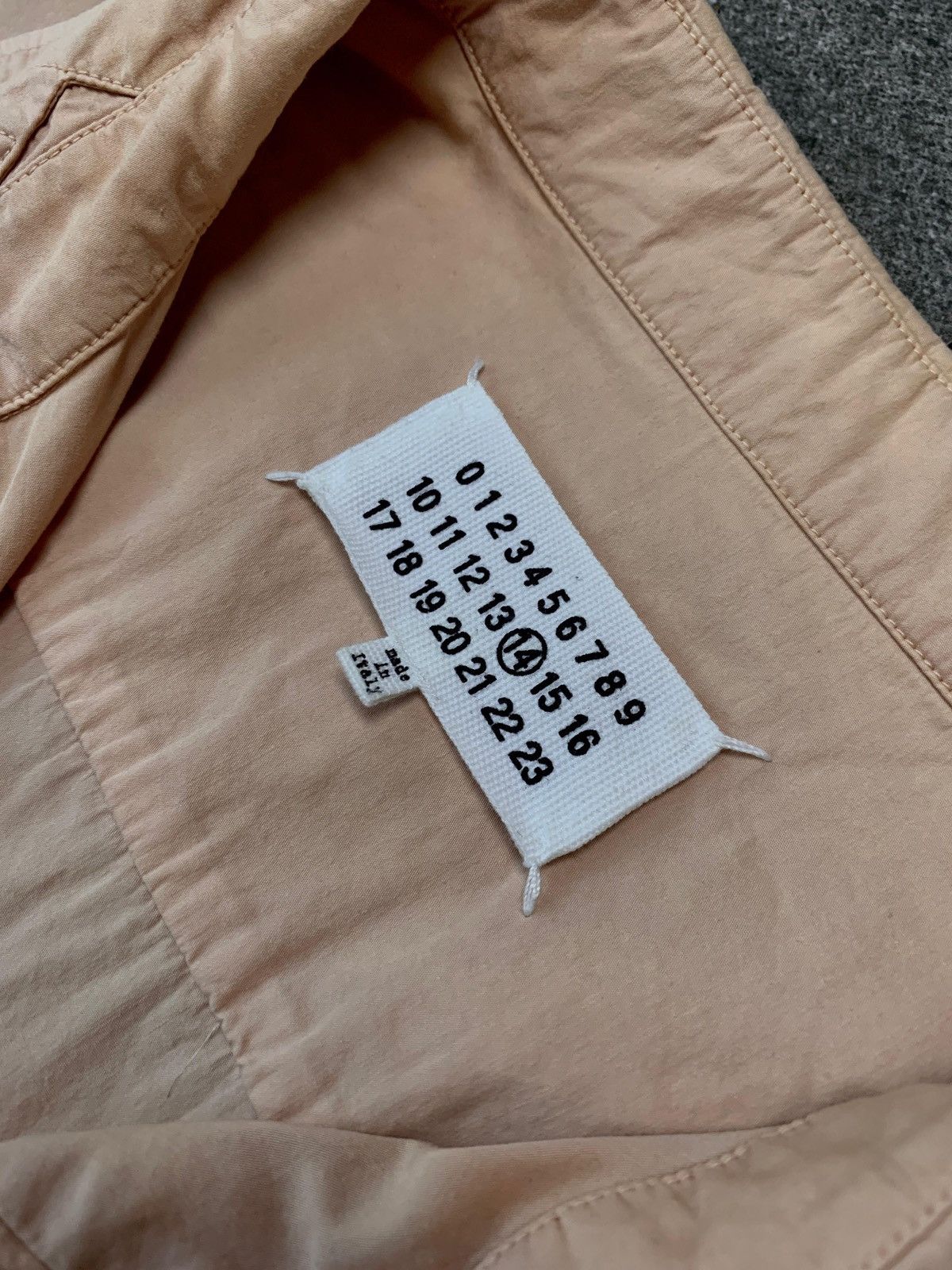 Maison Margiela FREE TAX! Cotton Silk Blend Shirt - Medium Size US M / EU 48-50 / 2 - 5 Thumbnail