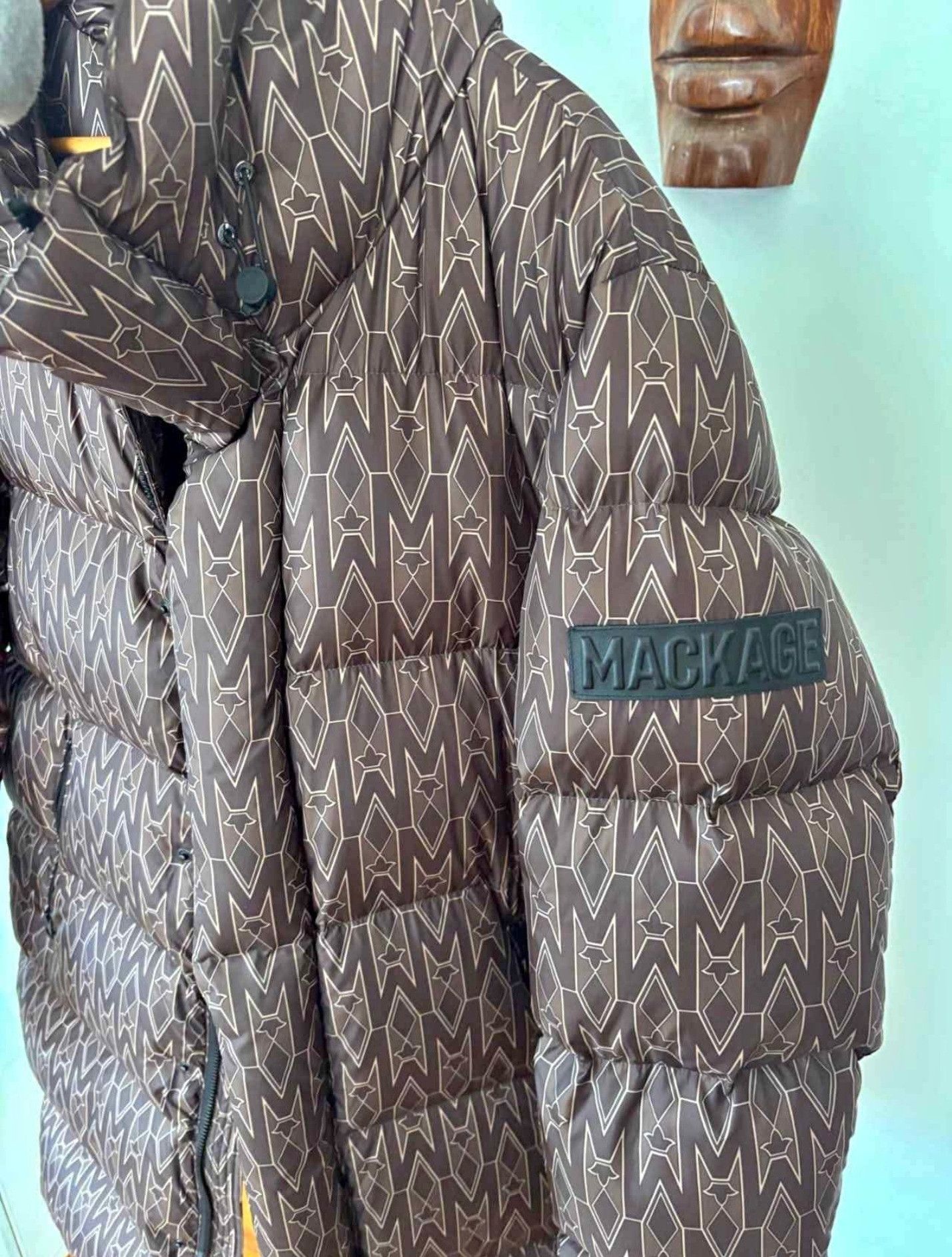 Mackage KENT lustrous light down jacket size:40 (Us:Large) Size US L / EU 52-54 / 3 - 3 Thumbnail
