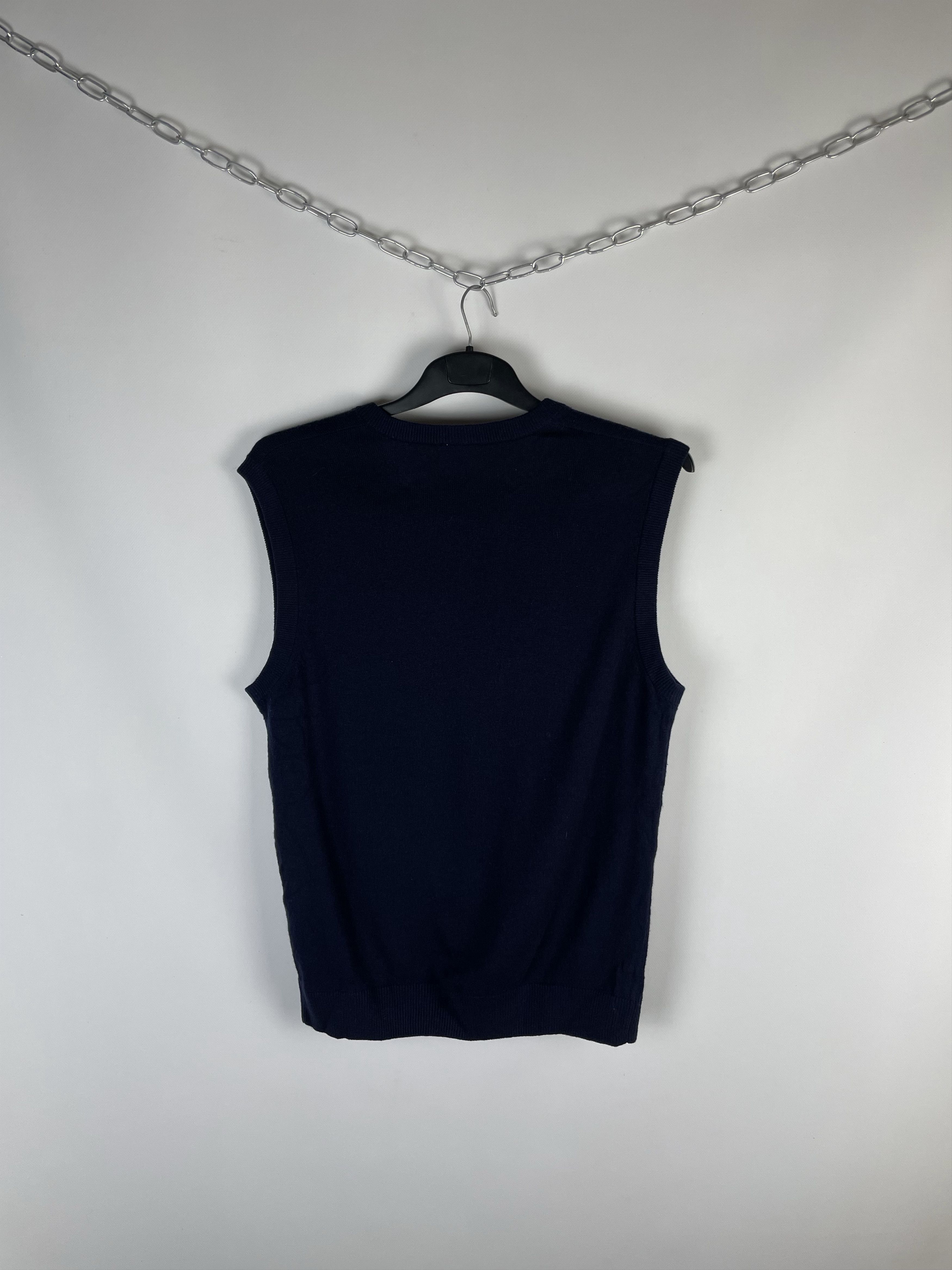 Lacoste Vintage Lacoste vest knit 90s Size US M / EU 48-50 / 2 - 8 Thumbnail