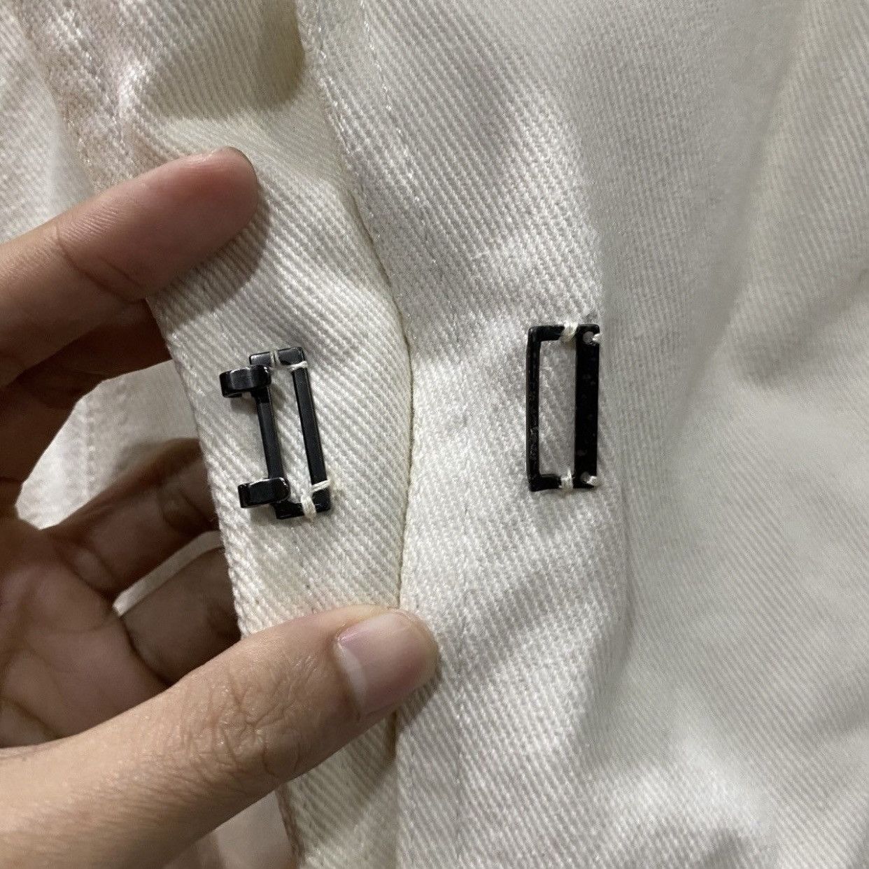 Gucci Archival Gucci White Cotton Denim Cropped Jacket IT 42 (M) Size M / US 6-8 / IT 42-44 - 10 Thumbnail