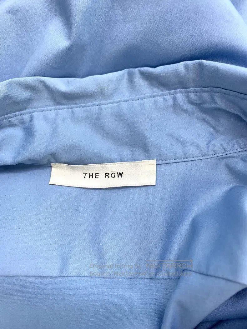 The Row The row Blue long-sleeved shirt Size XS / US 0-2 / IT 36-38 - 4 Thumbnail