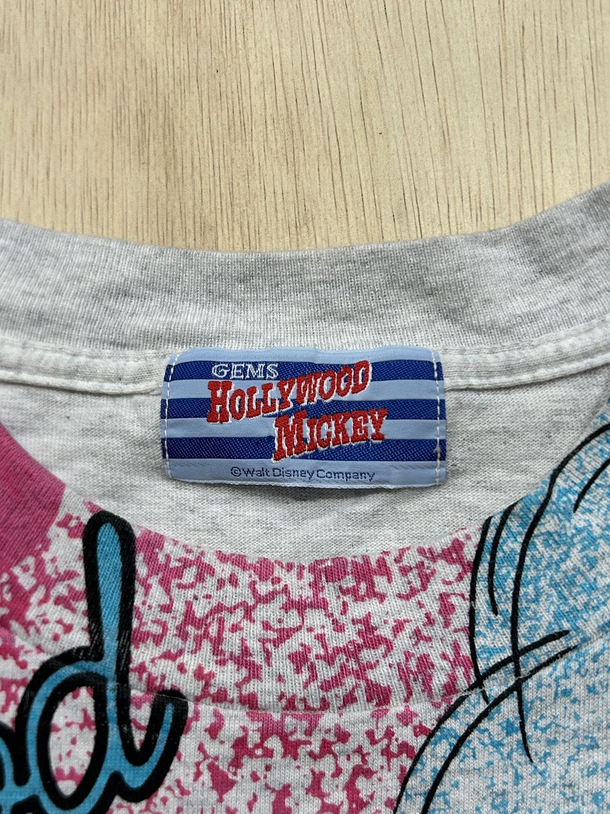 Disney Vintage 1990s Disney Minnie In Hollywood Overprint Tee Size US L / EU 52-54 / 3 - 7 Thumbnail