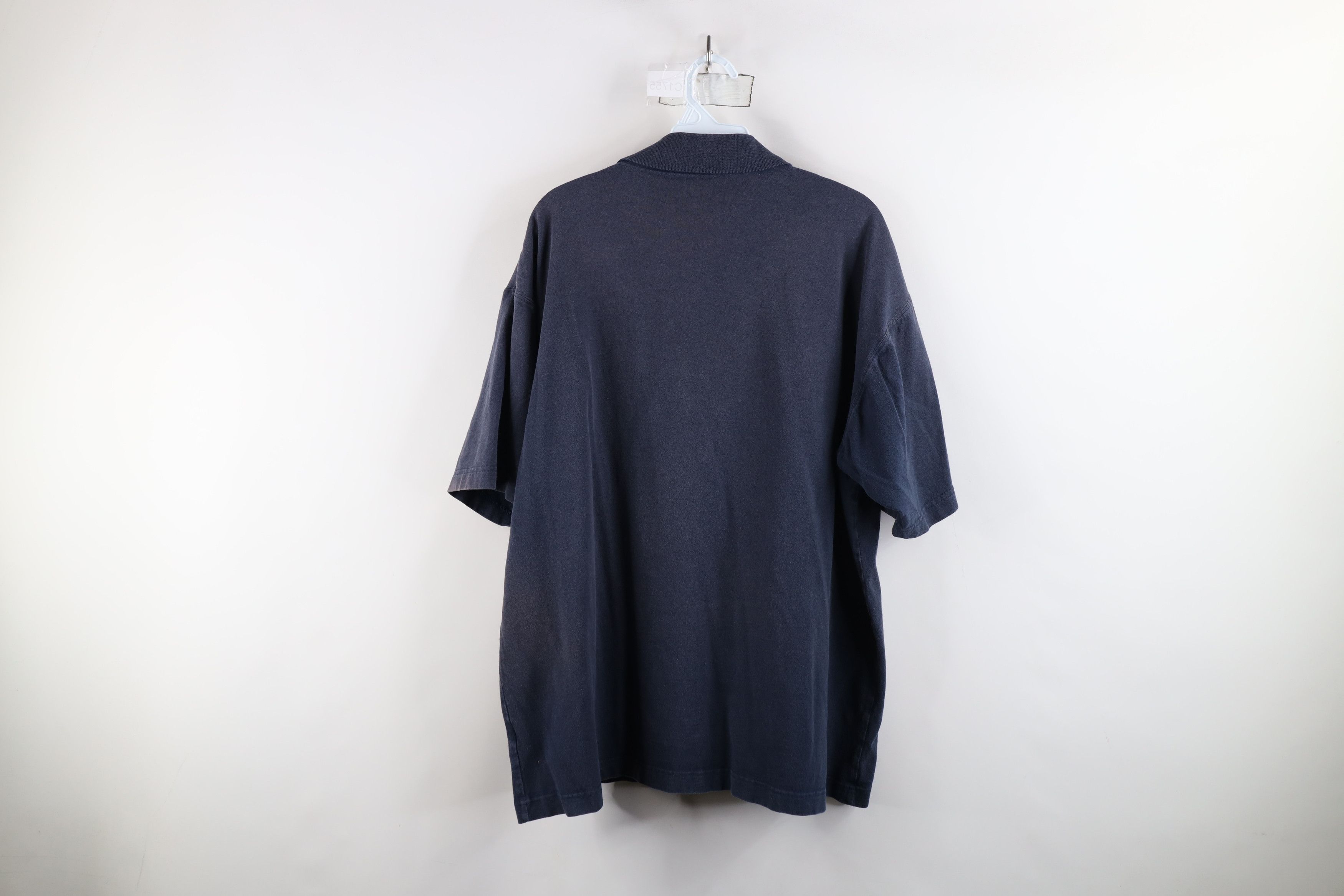 Carhartt × Vintage Vintage Carhartt Out Sun Faded Heavyweight Polo Shirt Blue Size US L / EU 52-54 / 3 - 12 Thumbnail
