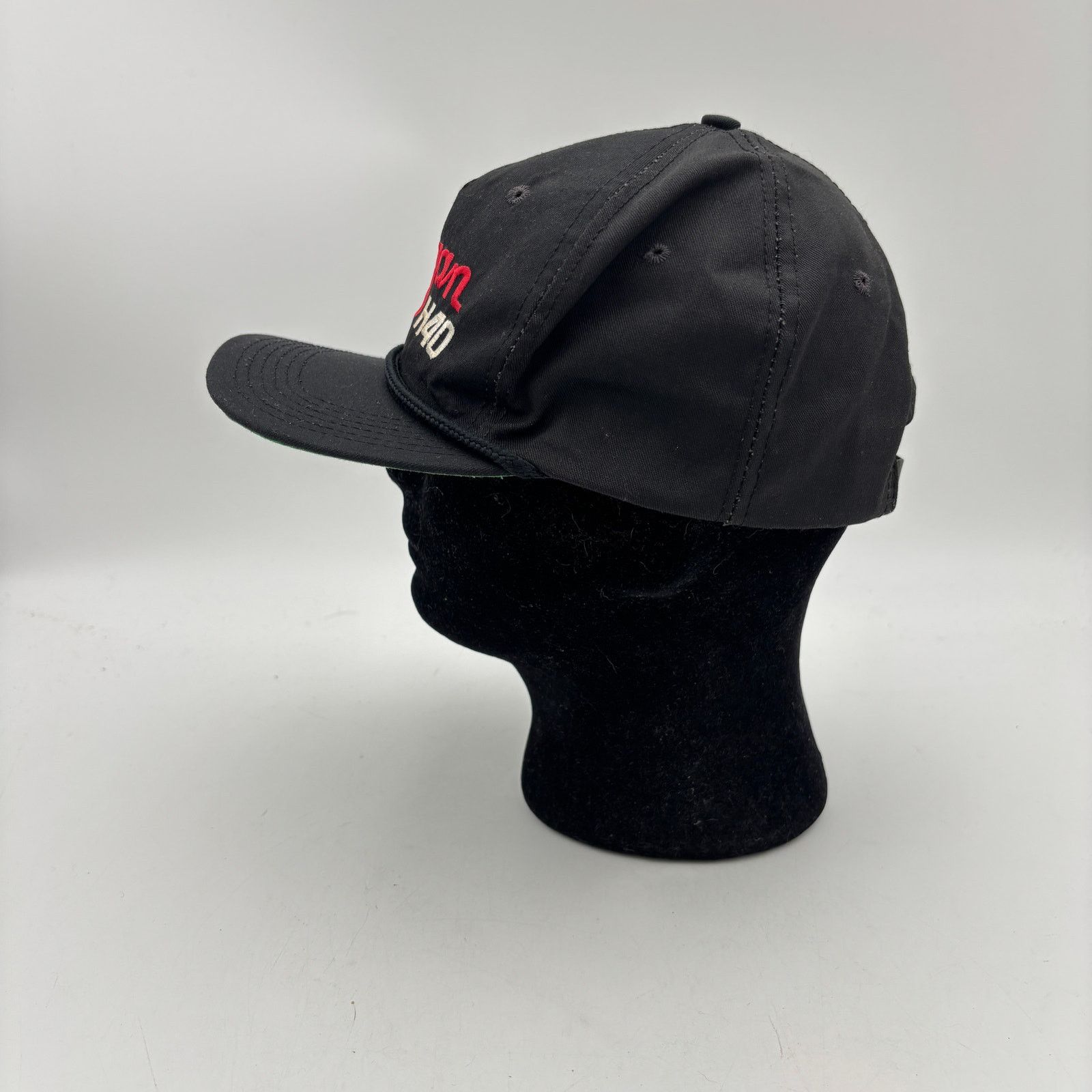 Hogan × Vintage Vintage Ben Hogan H40 Hat 90s Golf Chord Leather Strapback Size ONE SIZE - 5 Thumbnail