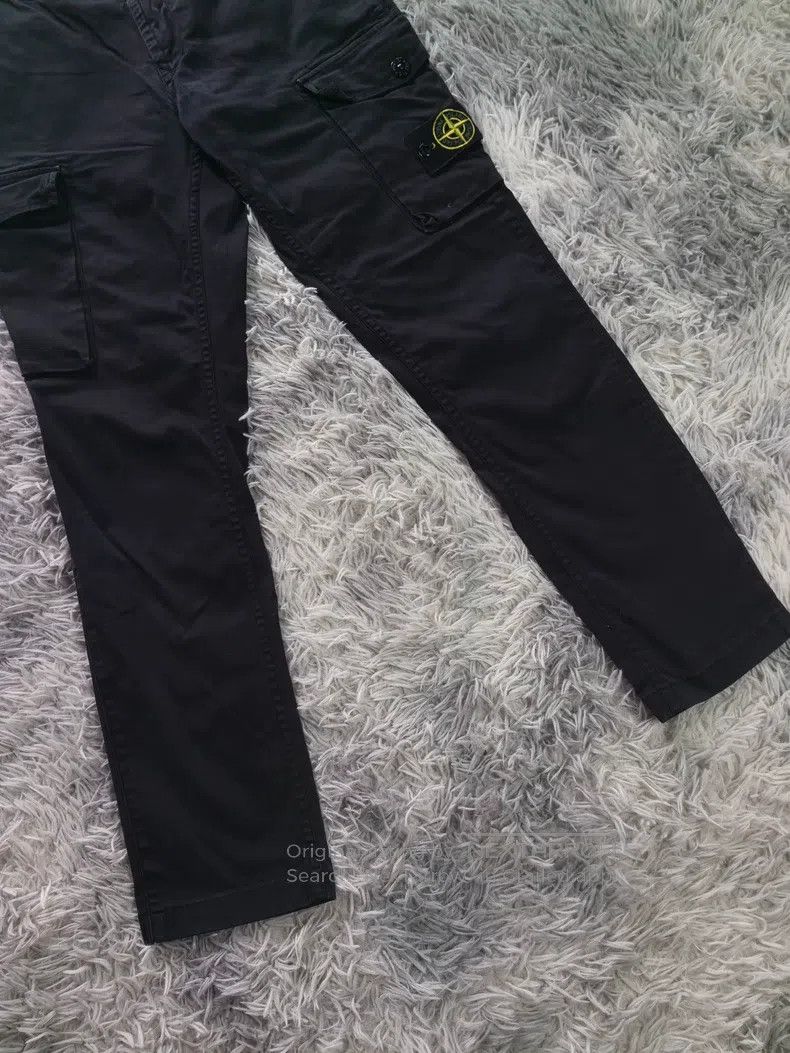 Stone Island Stone Island Washed Work Denim Pants Size US 30 / EU 46 - 4 Thumbnail