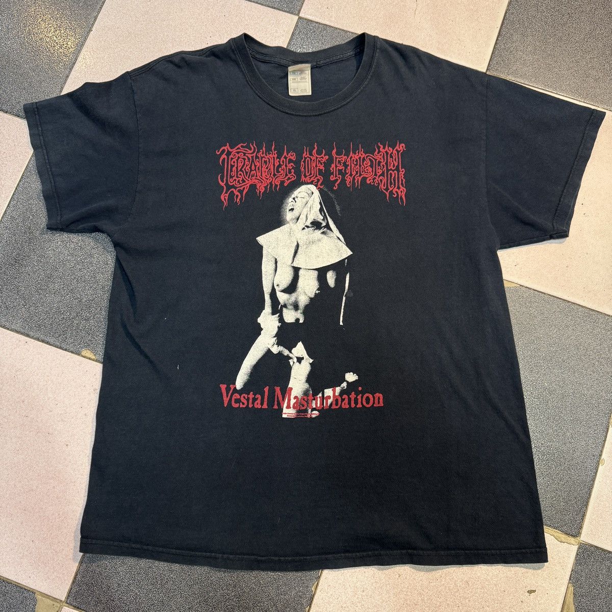 Fruit Of The Loom Cradle Of Filth Vestal vintage 2002 Size US XL / EU 56 / 4 - 1 Thumbnail