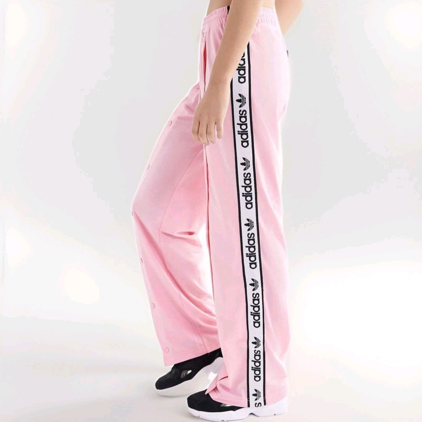 Adidas Adidas Originals Adibreak Trefoil Snap Button Track Pants Size 25" / US 0 / IT 36 - 3 Thumbnail