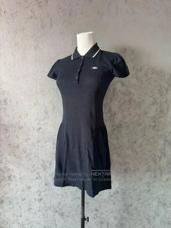 Burberry Burberry Black Cotton Short Sleeve Dress. Size S / US 4 / IT 40 - 1 Thumbnail