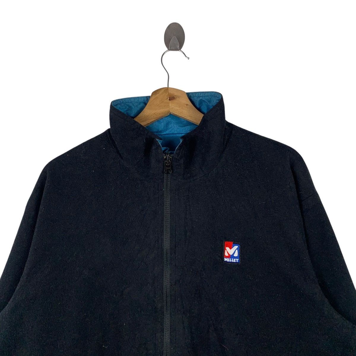 Vintage Vintage MILLET Outdoor Sportswear Reversible Zipper Jacket Size US M / EU 48-50 / 2 - 6 Thumbnail