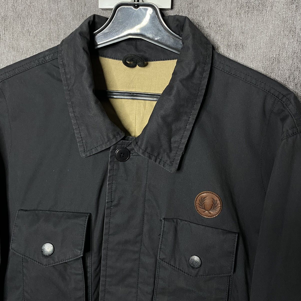 Fred Perry × Vintage Vintage Fred Perry Coat jacket military style Size US M / EU 48-50 / 2 - 2 Thumbnail