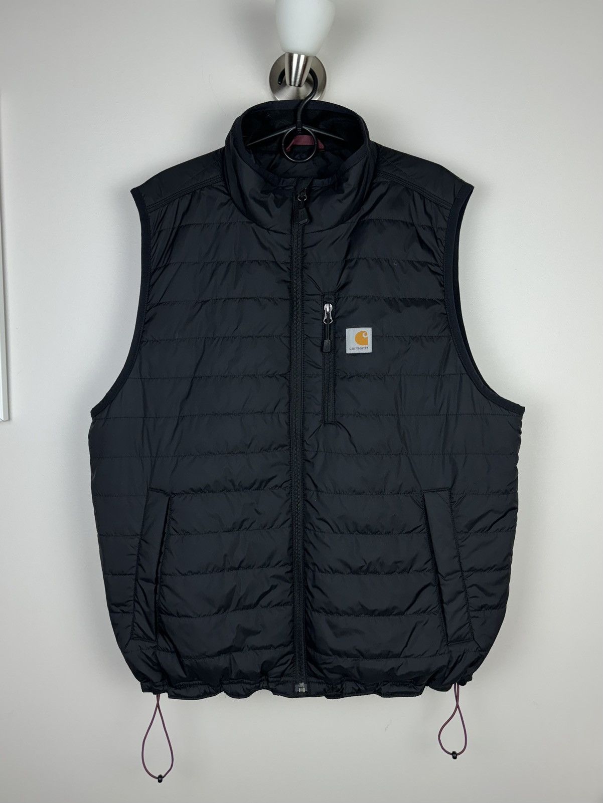 Carhartt Puffer vest gilet Carhartt original streetwear workwear item Size US XL / EU 56 / 4 - 1 Thumbnail