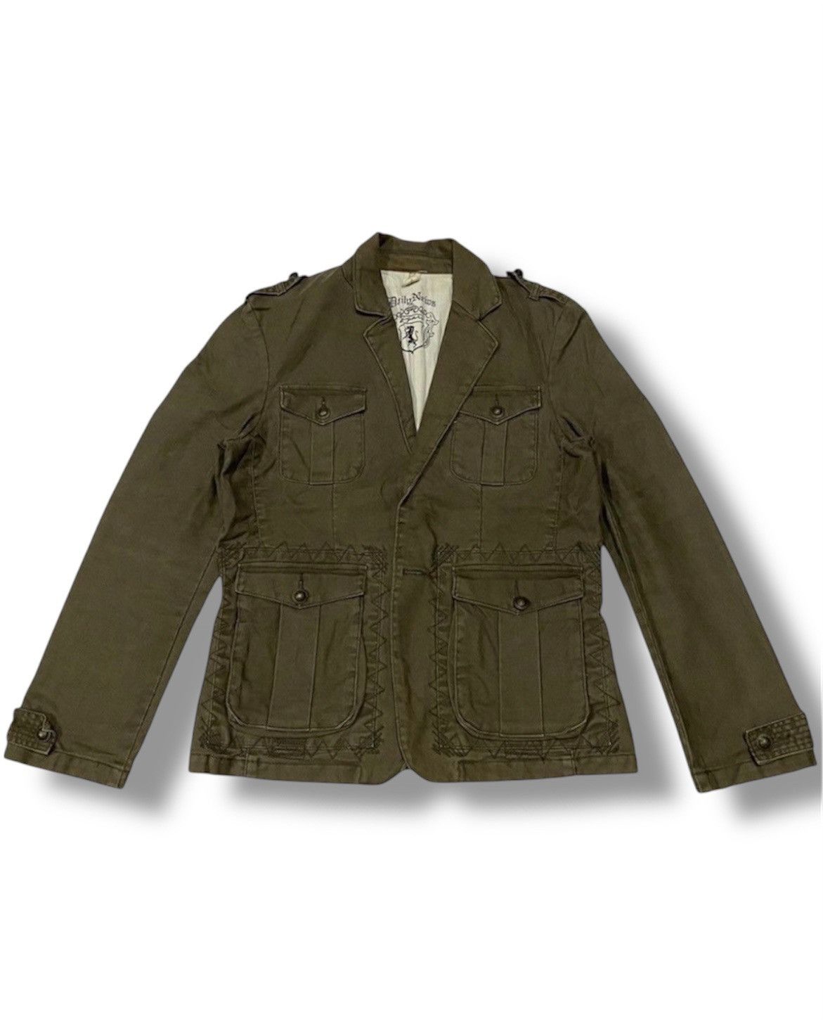 Japanese Brand Daily News Japanese Brand Rare Jacket Size US S / EU 44-46 / 1 - 1 Thumbnail