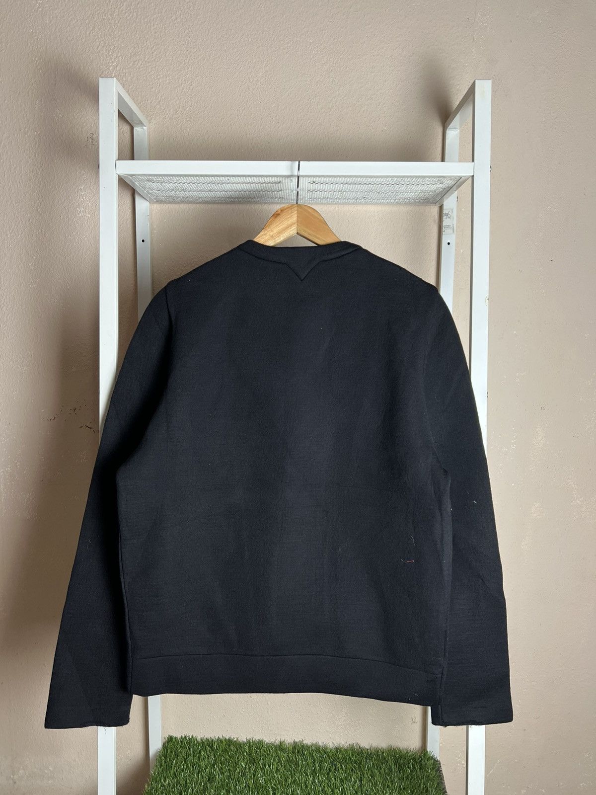 Balenciaga Distress Balenciaga Polyster Sweatshirt Black Plain Size US M / EU 48-50 / 2 - 4 Thumbnail