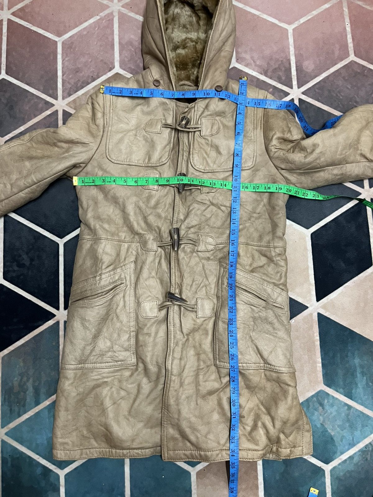 Vintage TRUE VINTAGE 50s Archive Made In Spain Lambskin Jackets Size US M / EU 48-50 / 2 - 14 Thumbnail
