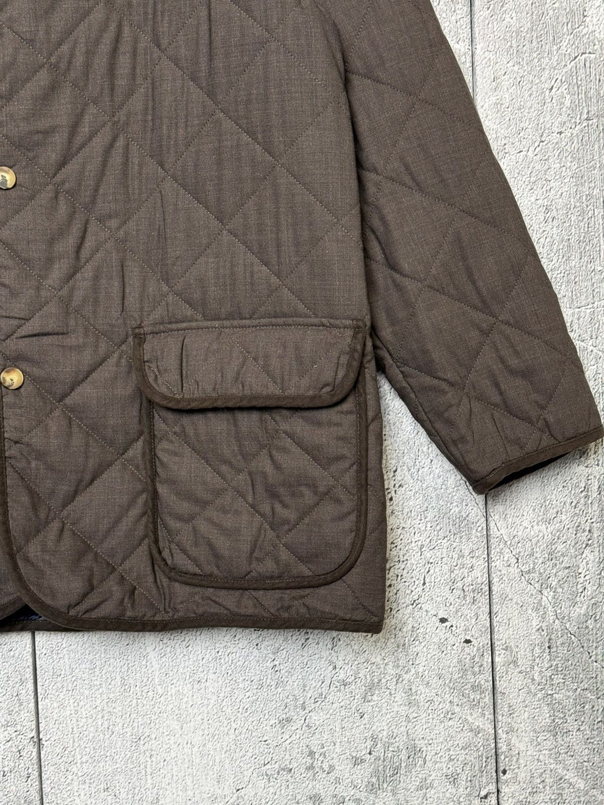 Loro Piana Waterville Hautop Loro Piana Zelander Wool Quilted Jacket Size US M / EU 48-50 / 2 - 6 Thumbnail