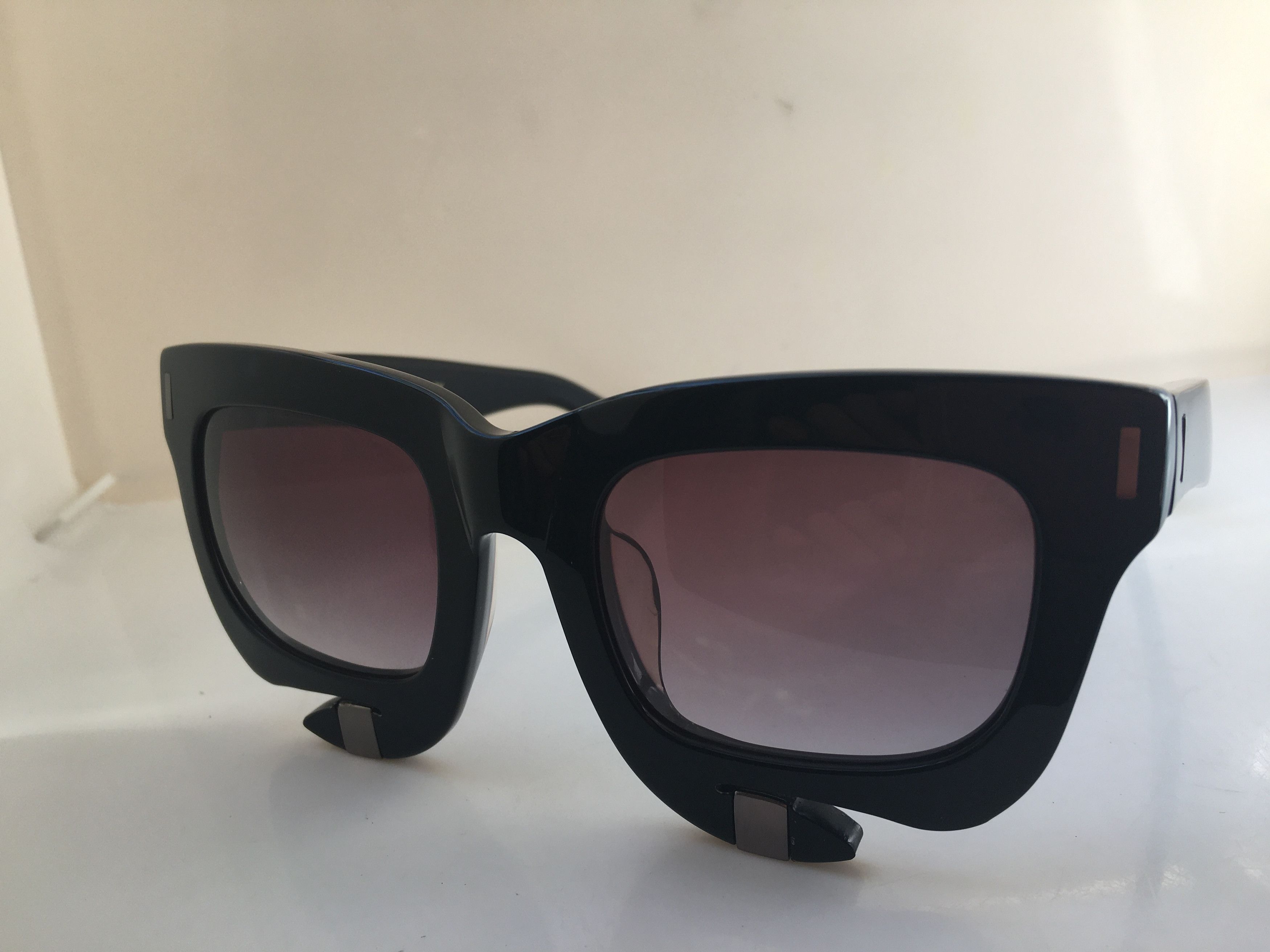 Other Rain Handmade Black Acetate Diva Girls Sunglasses Frame Size ONE SIZE - 3 Thumbnail