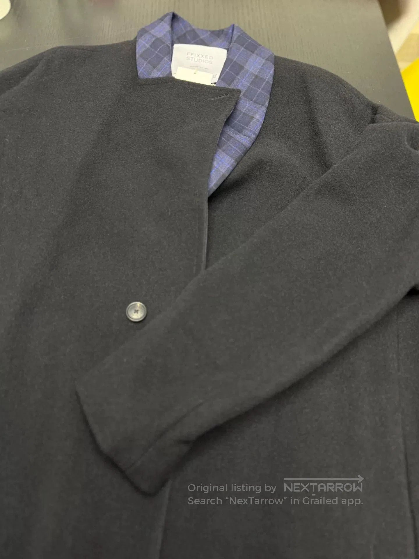 FFIXXED STUDIOS Ffixxed Studios Wool Cashmere Formal Coat S. Size US S / EU 44-46 / 1 - 6 Thumbnail
