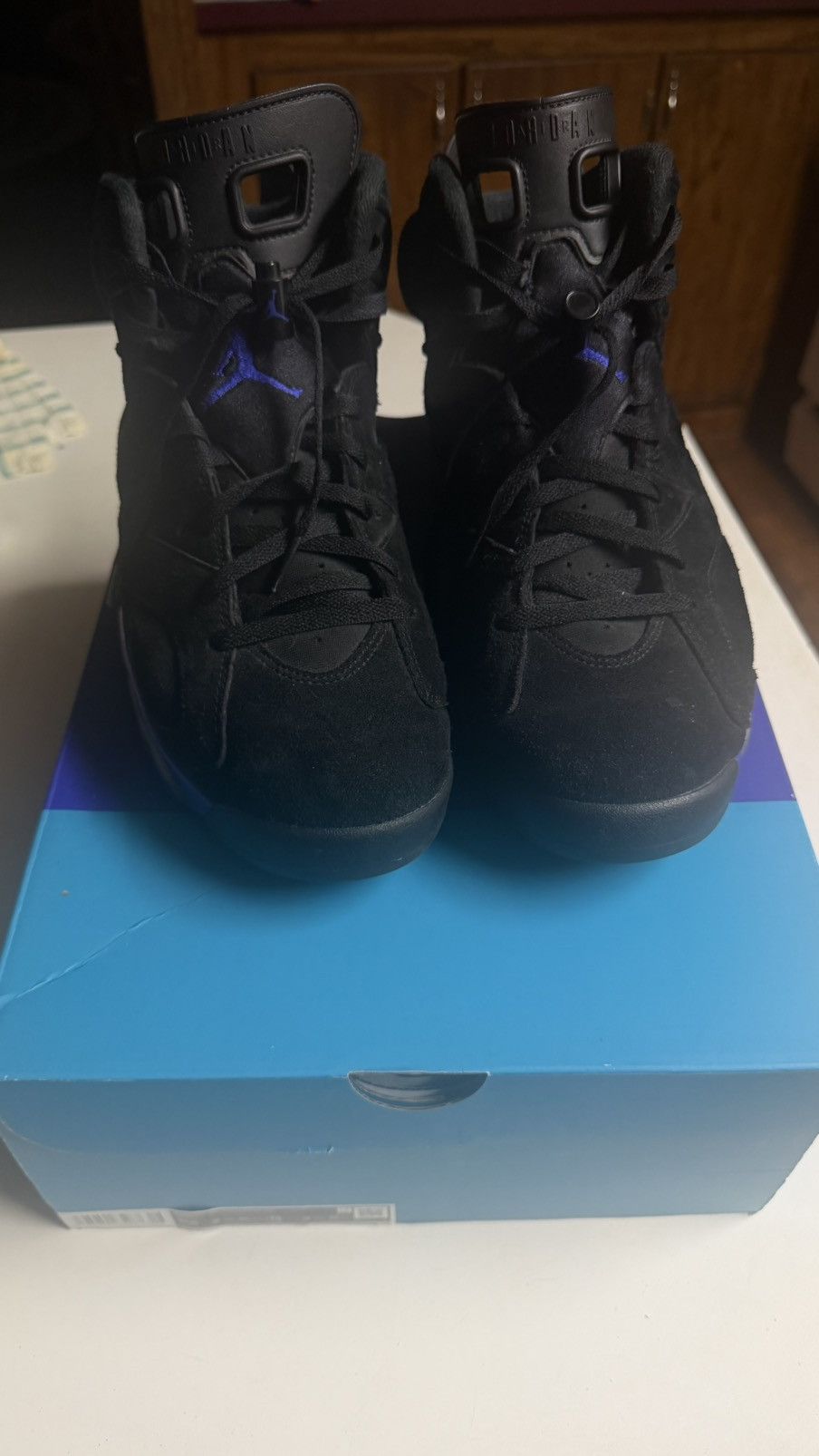 Jordan Brand Jordan 6 Aqua Retro Size US 11.5 / EU 44-45 - 1 Thumbnail