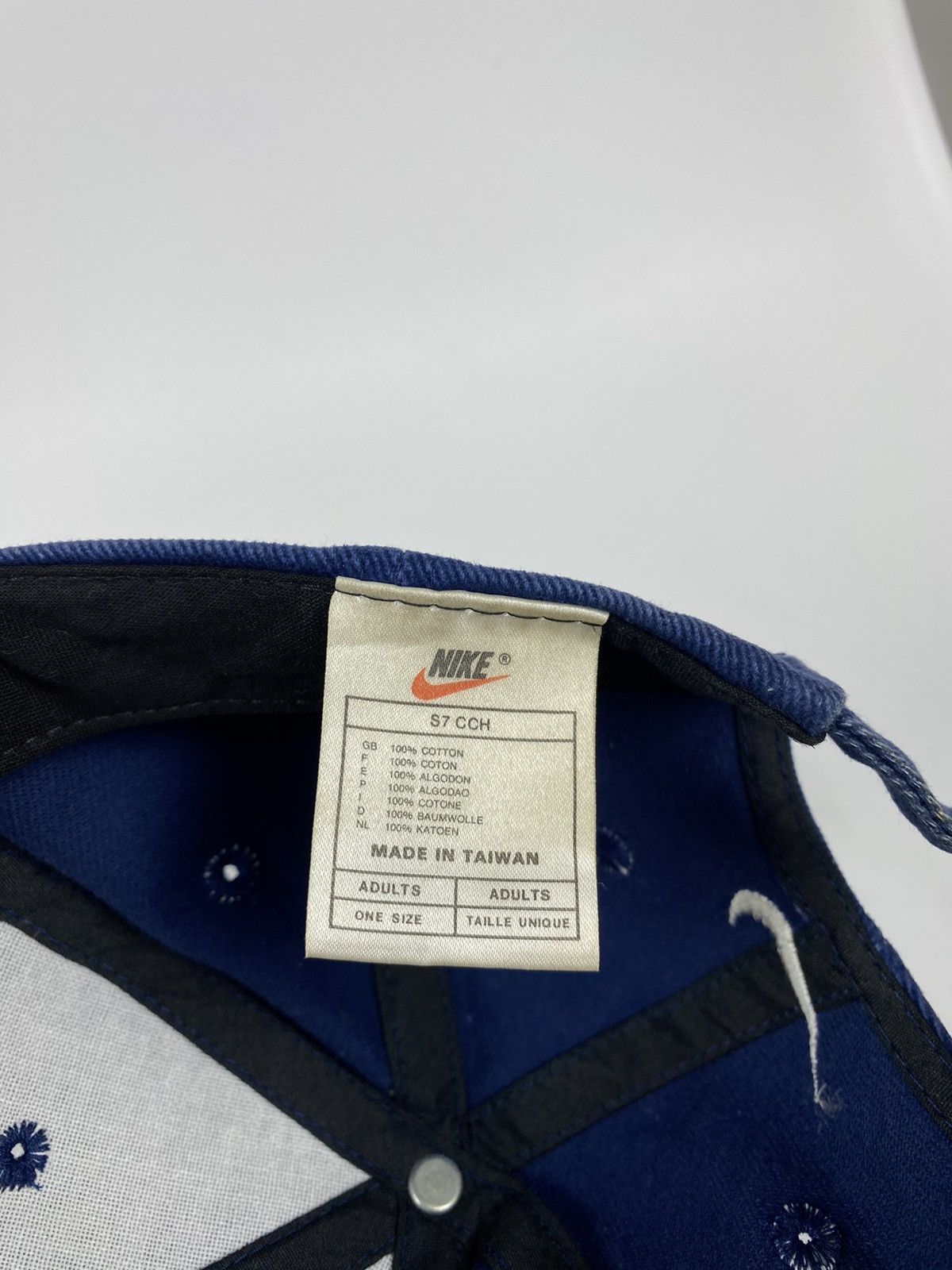 Nike × Vintage Vintage Nike Swoosh Cap One size Size ONE SIZE - 7 Thumbnail