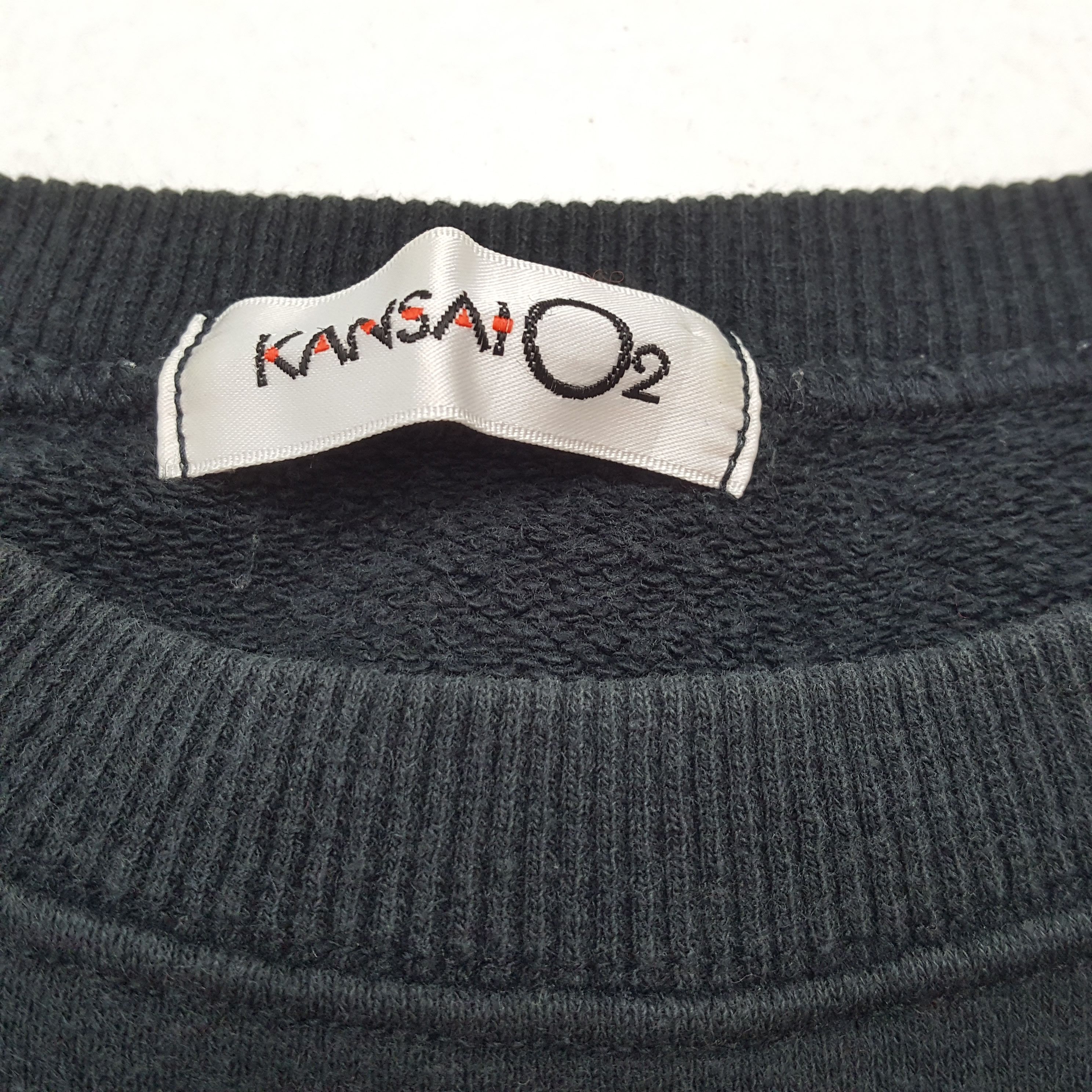 Japanese Brand × Kansai Yamamoto × Vintage KANSAI Japanese Fashion Style Streetwear Sweatshirt Size US M / EU 48-50 / 2 - 9 Thumbnail
