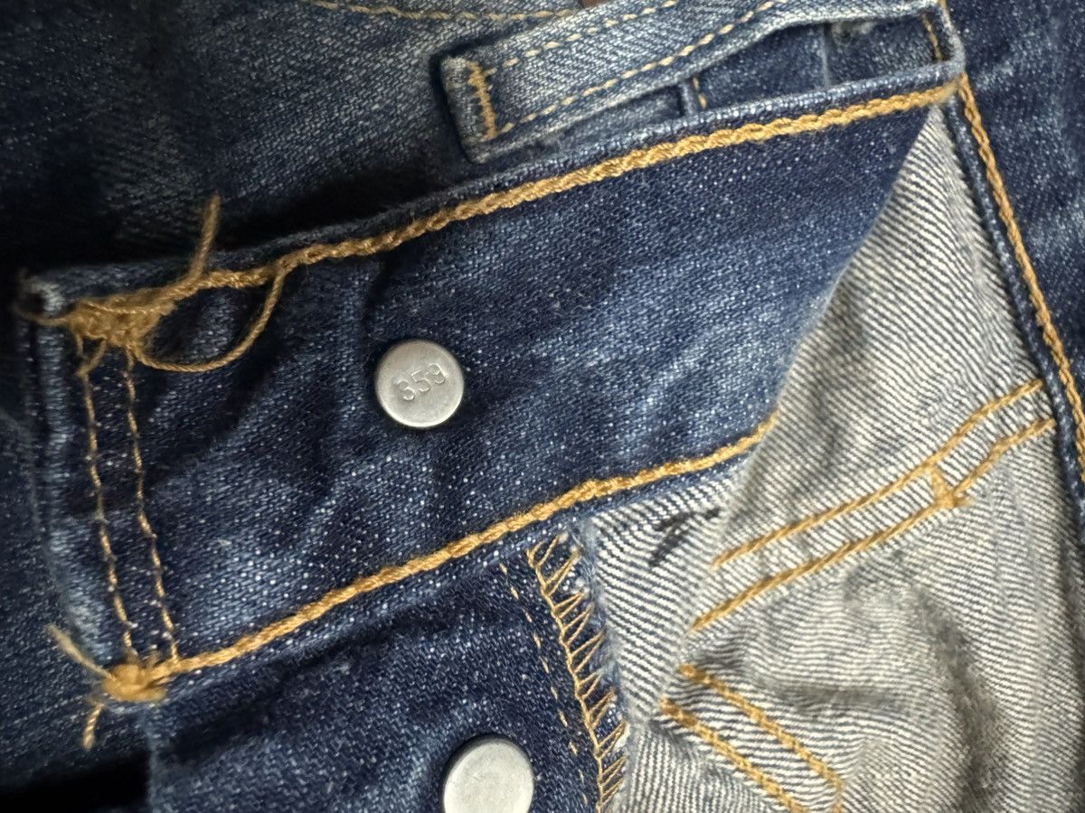 Levi's 💥BUTTON-FLY💥90's LEVI'S 501 GRUNGE HONEYCOMB DISTRESS BAGGY Size US 35 - 10 Thumbnail